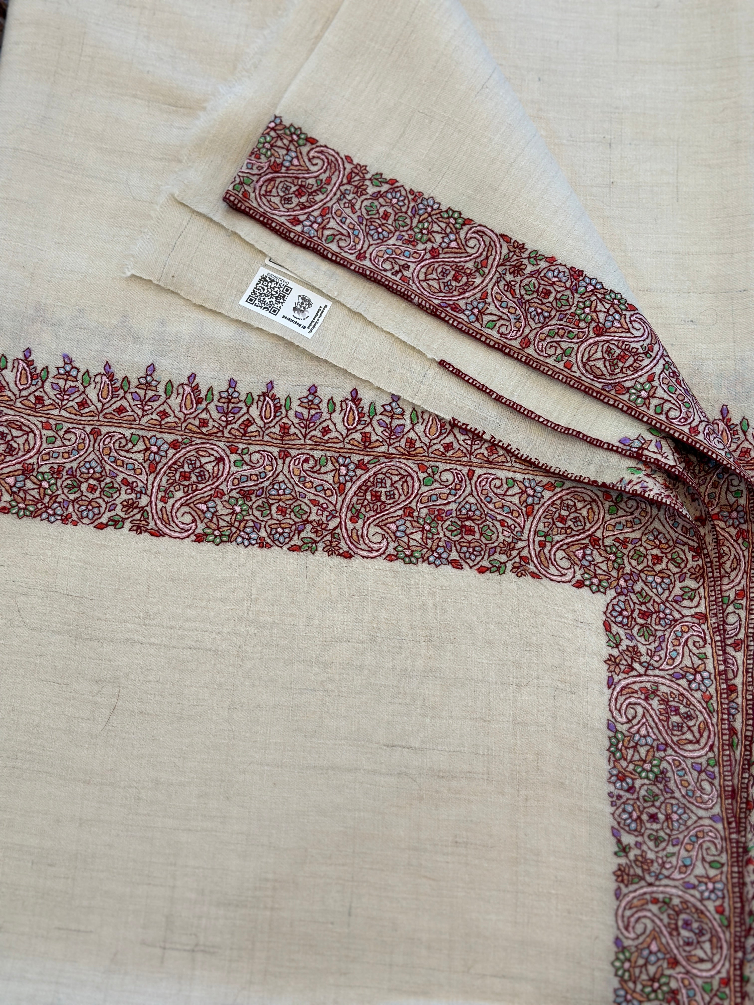 Crystal Cascade GI Pashmina Shawl