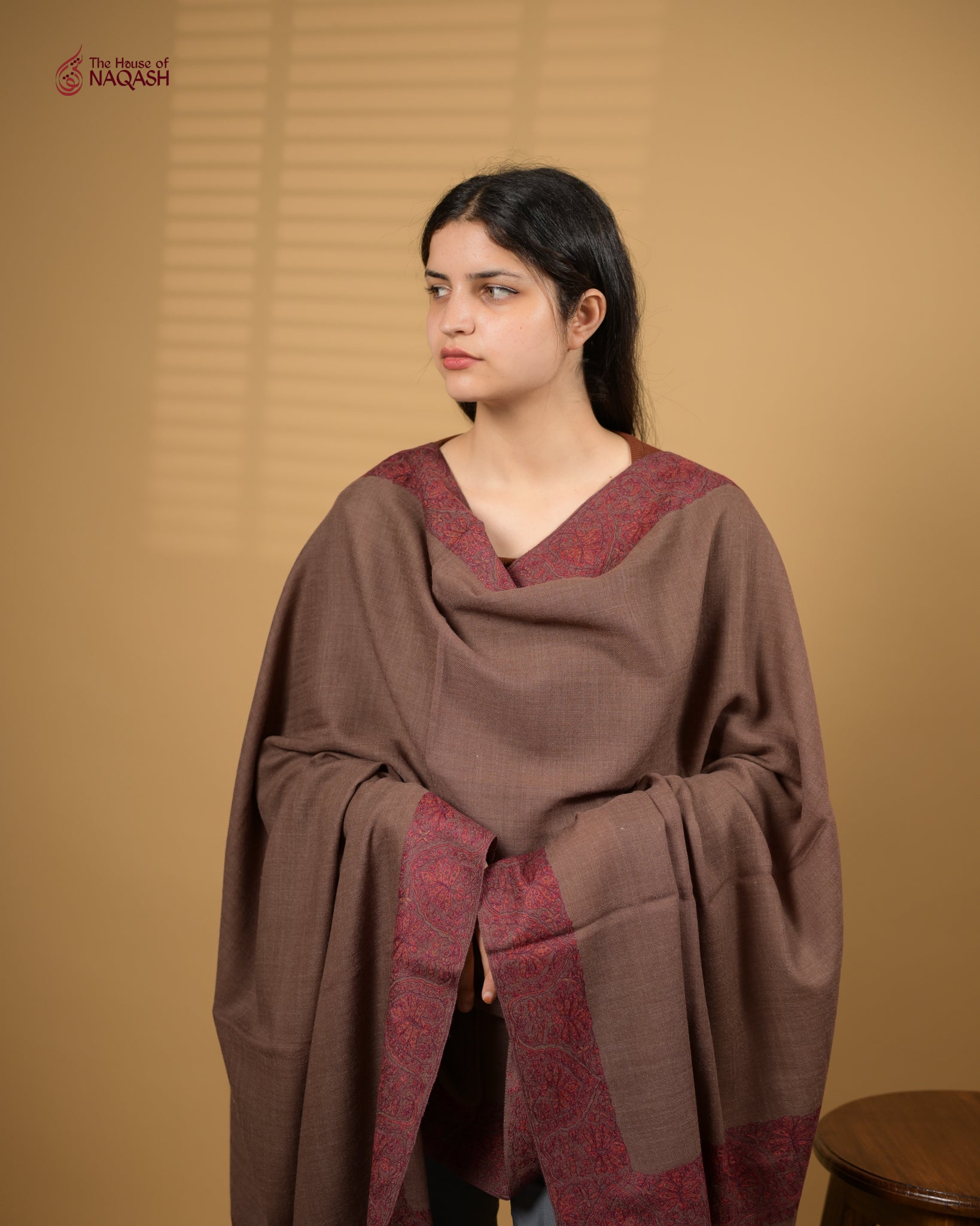 Earth’s Embrace Woolen Shawl