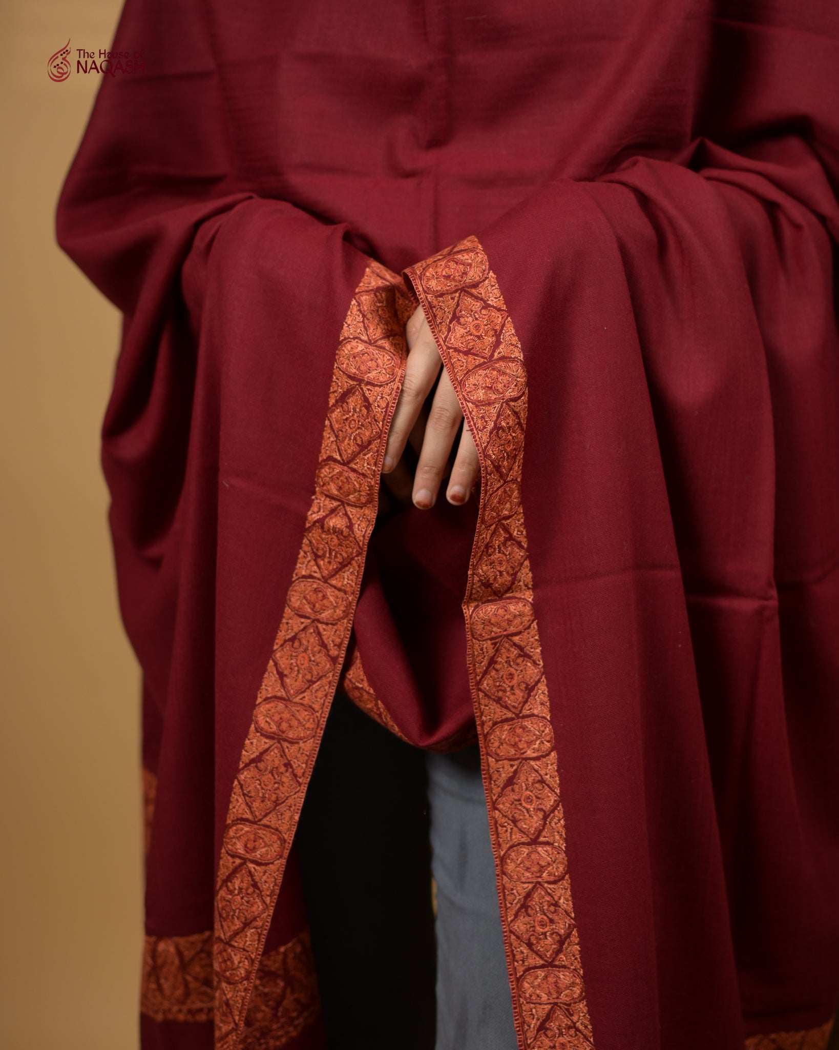 Ember Touch Woolen Shawl