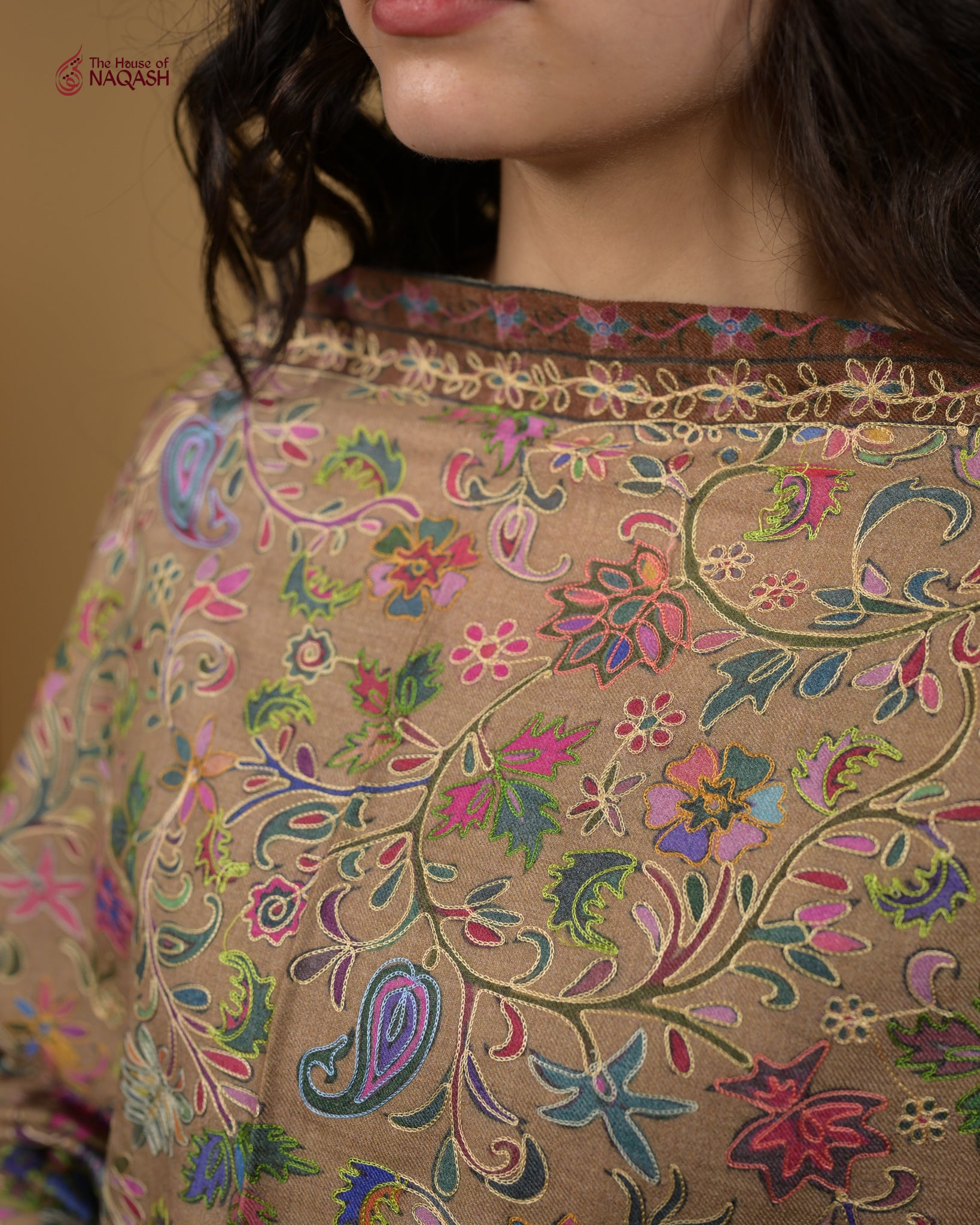 Rustic Ink Shawl