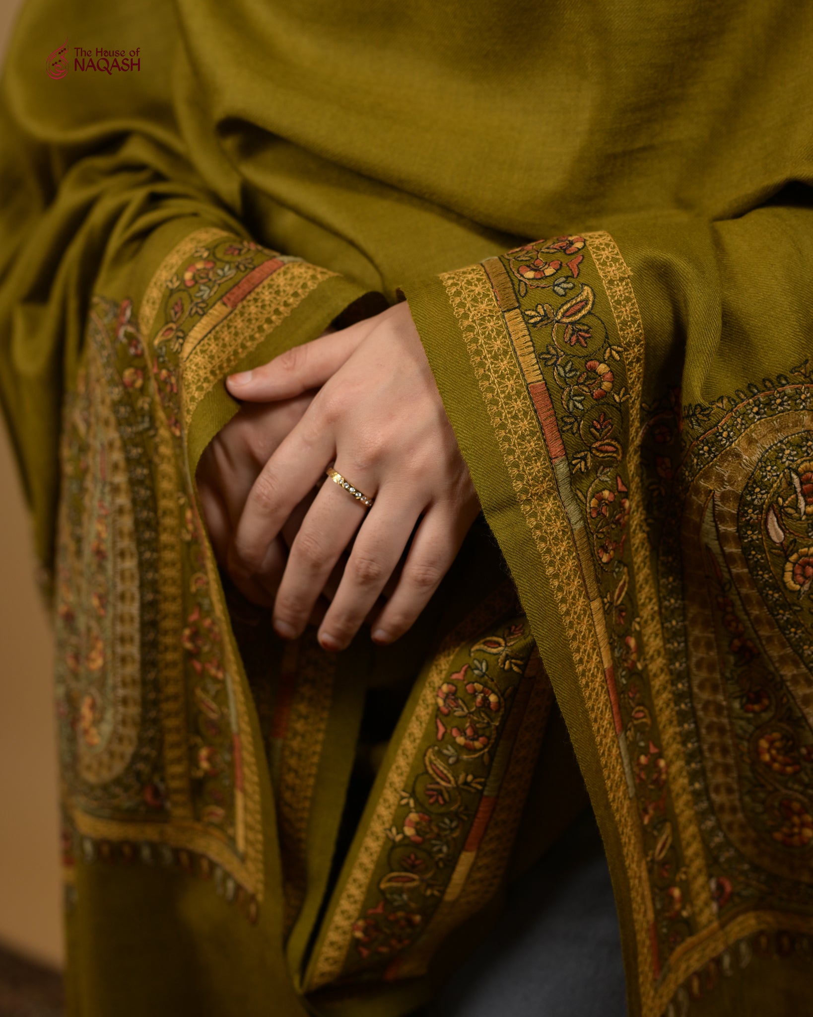 Mehndi Magic Shawl
