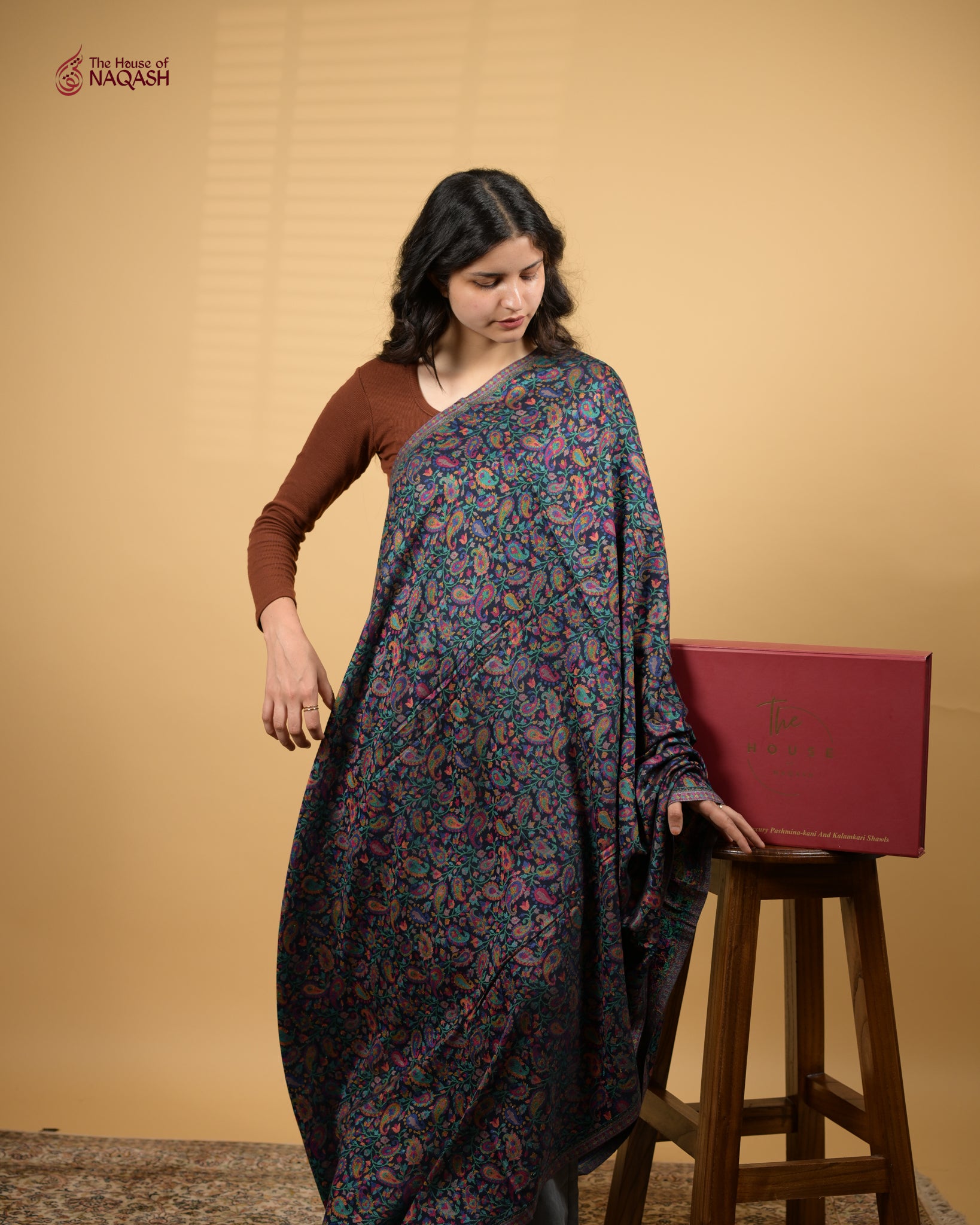 Mystic Emerald Shawl