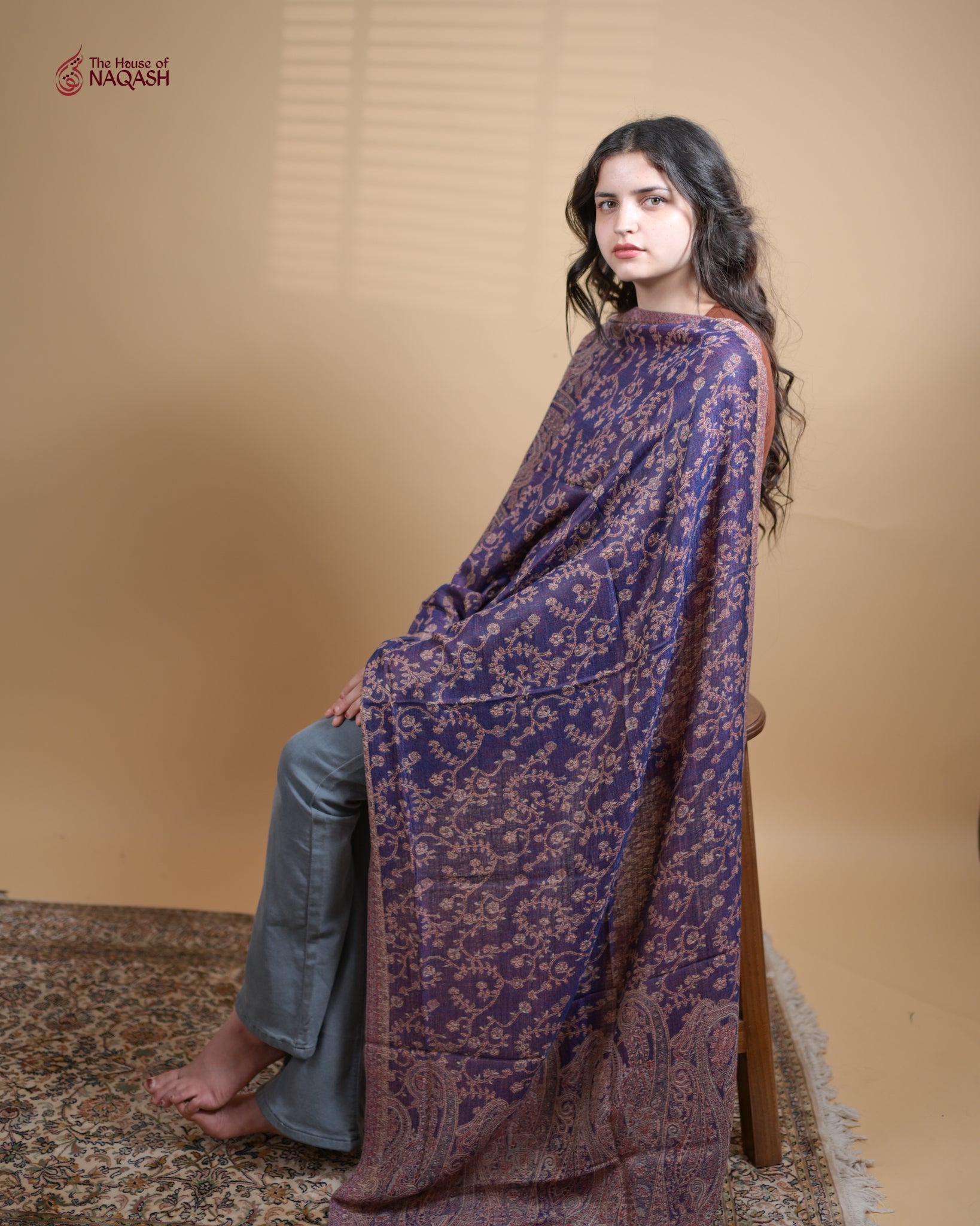 Royal Weave Jamawar Stole