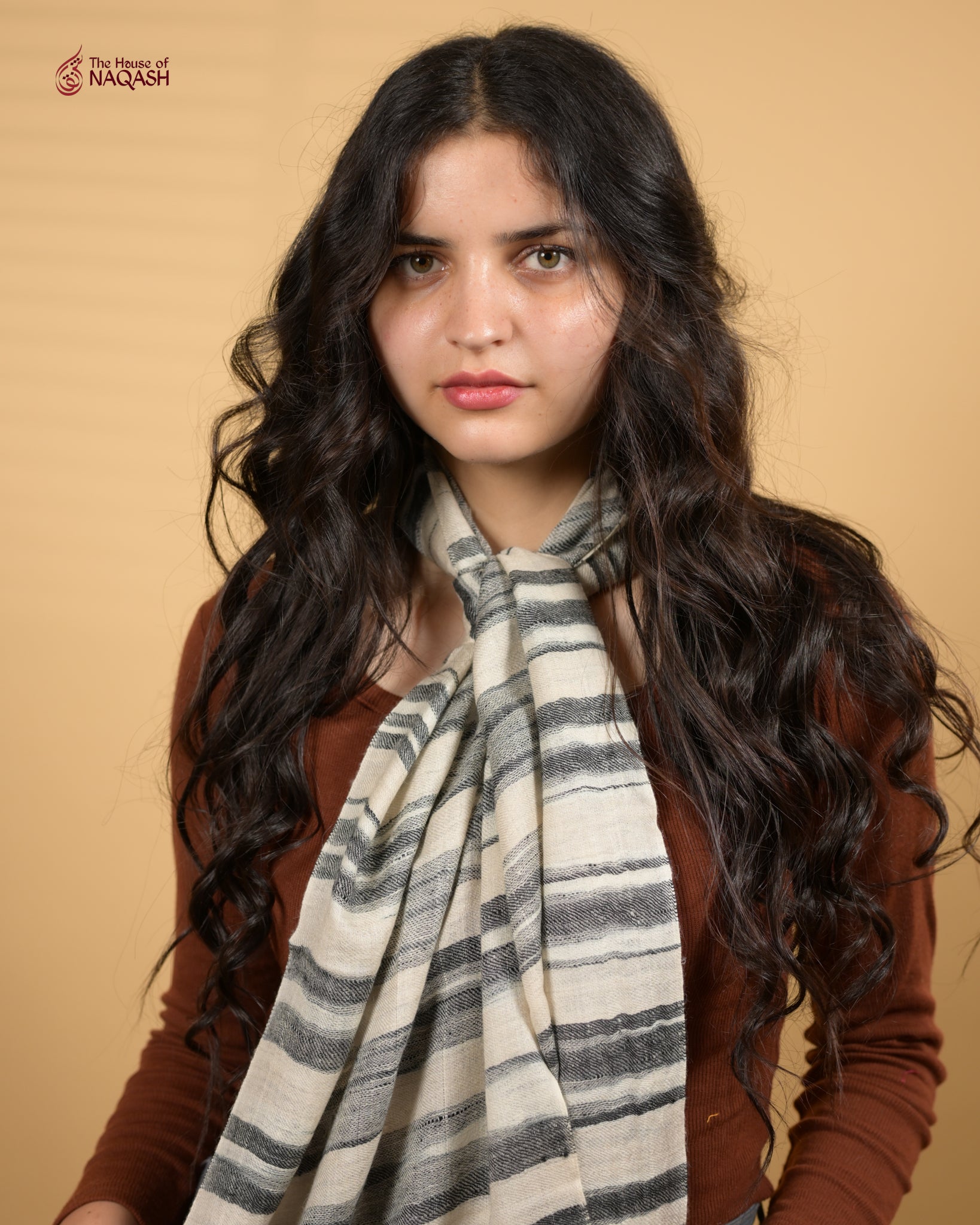 Misty Azure Scarf
