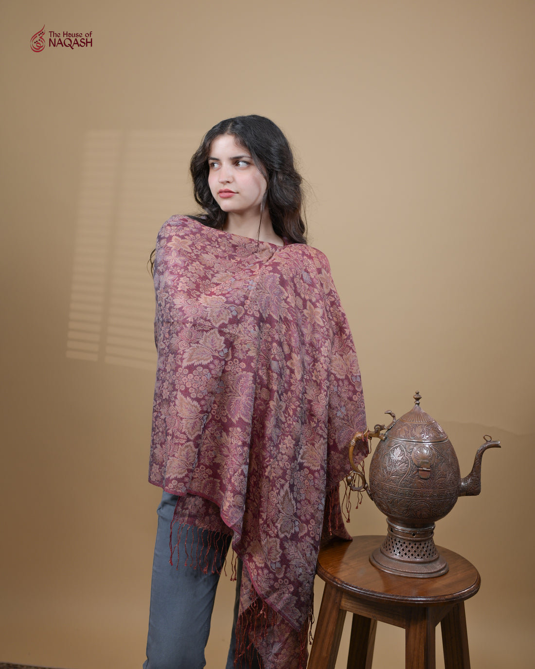 Lustrous Lattice Stole