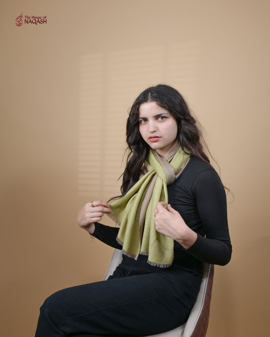 Verdant Horizon Reversible Scarf