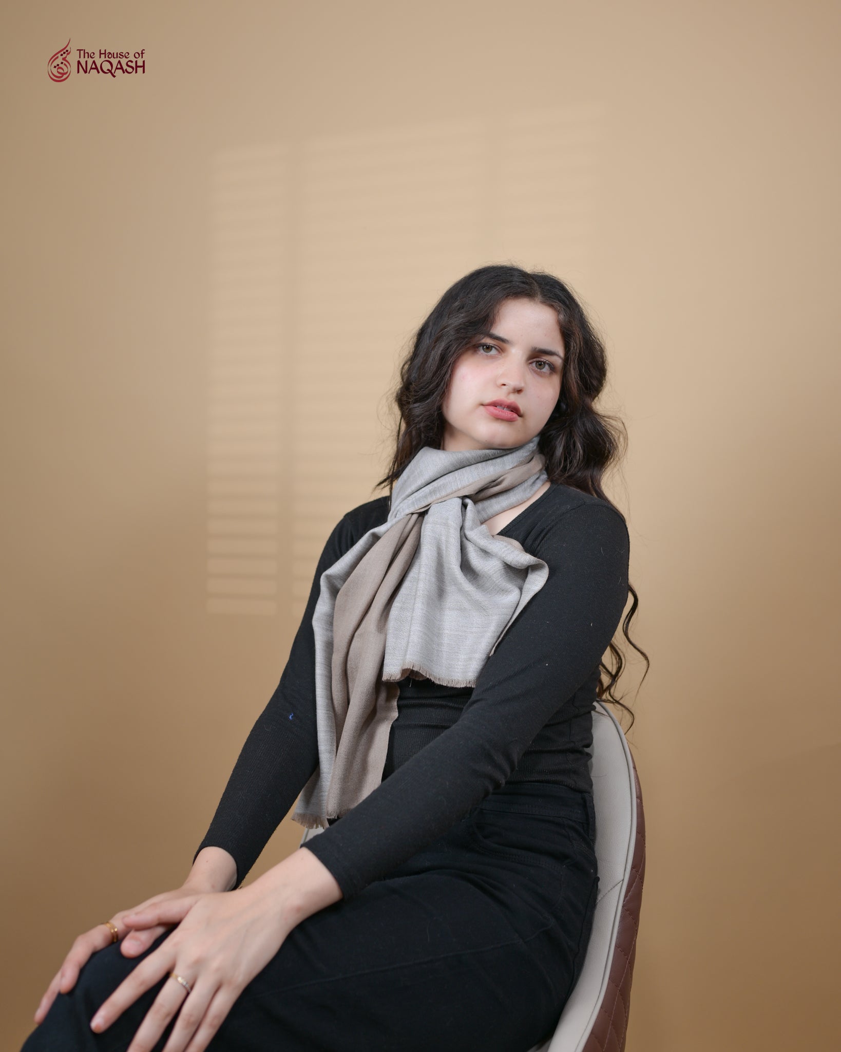 Stone & Sand Reversible Scarf