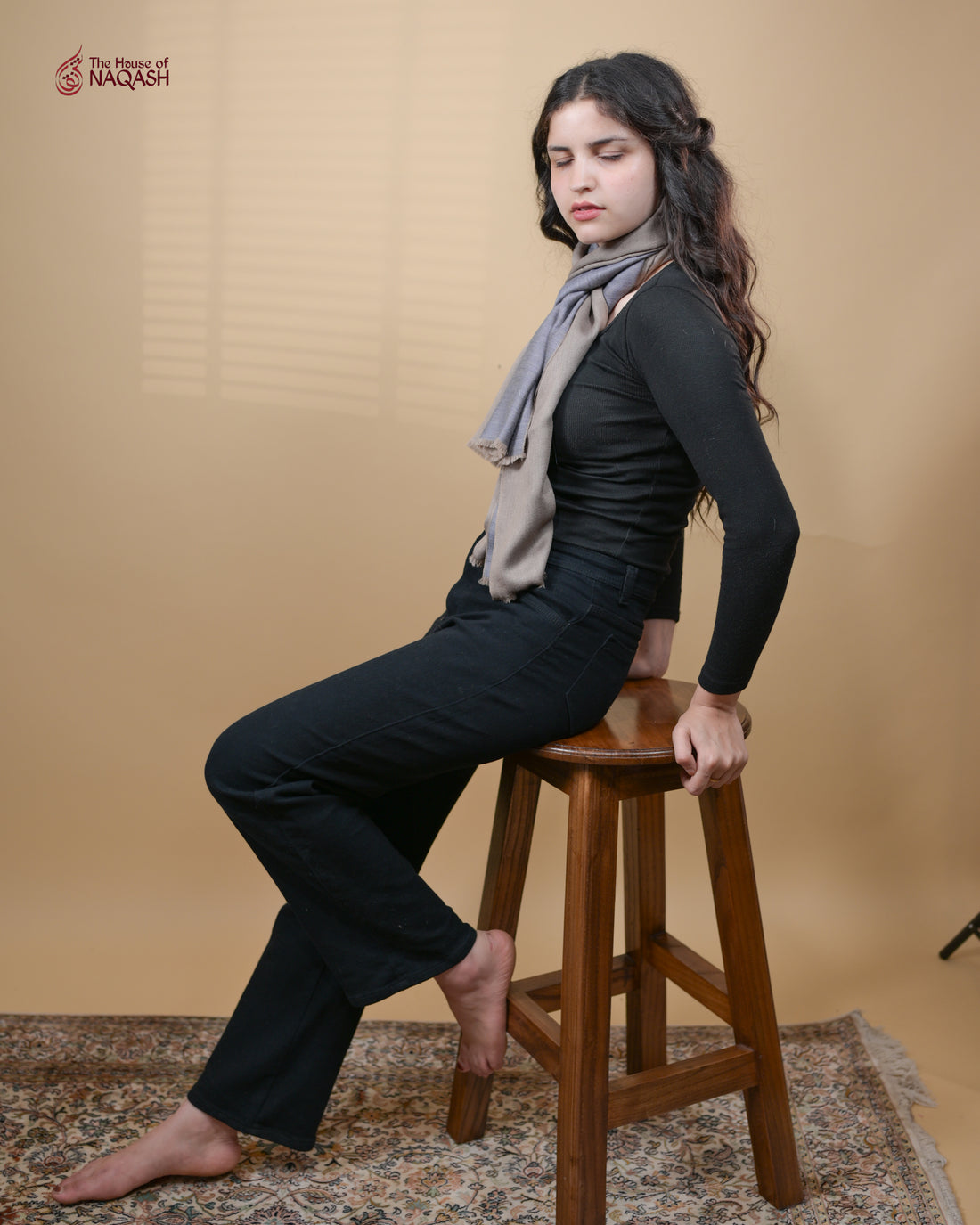 Twilight Drift Reversible Scarf