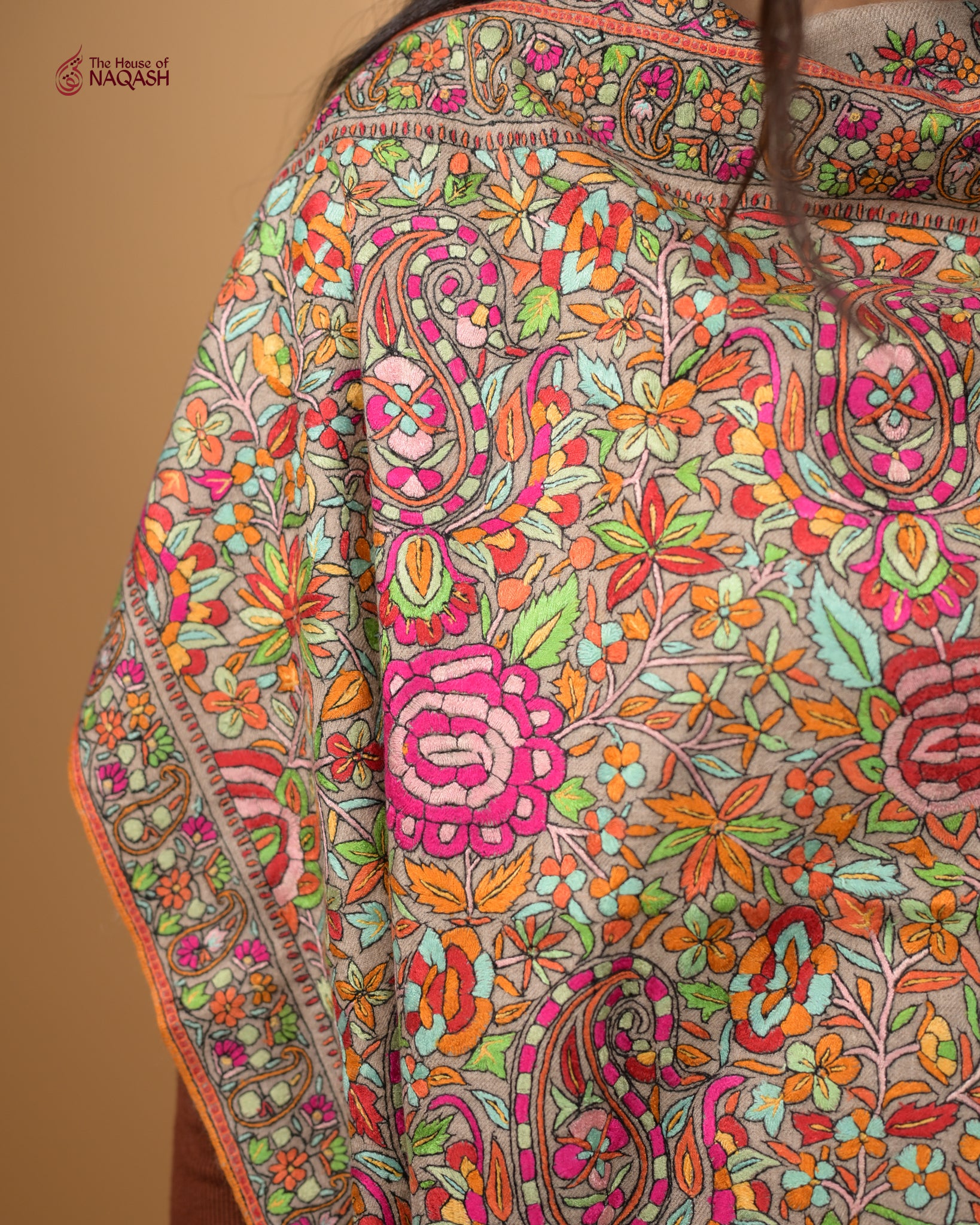 Topaz GI Pashmina Shawl