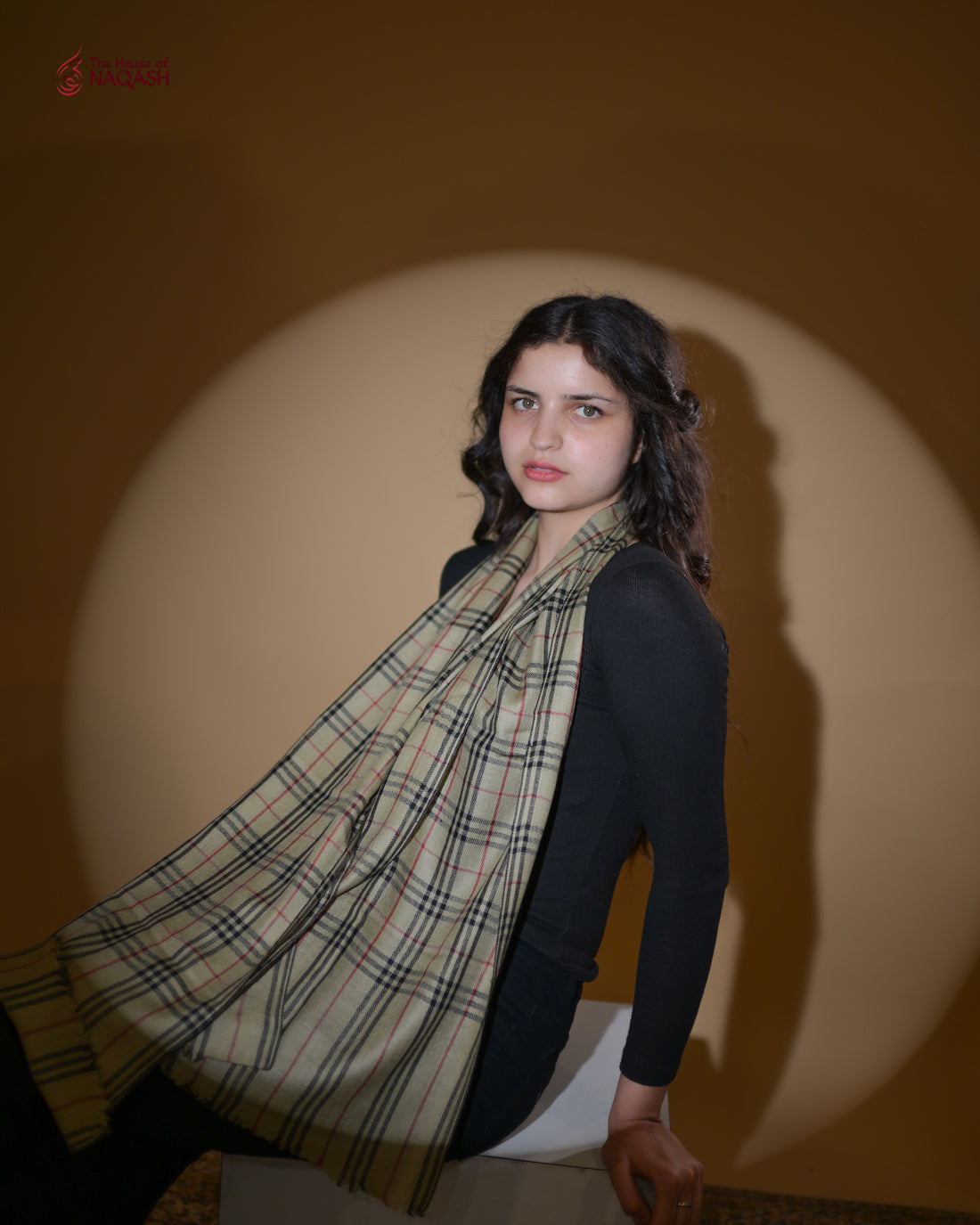 Desert Dune Wool Scarf