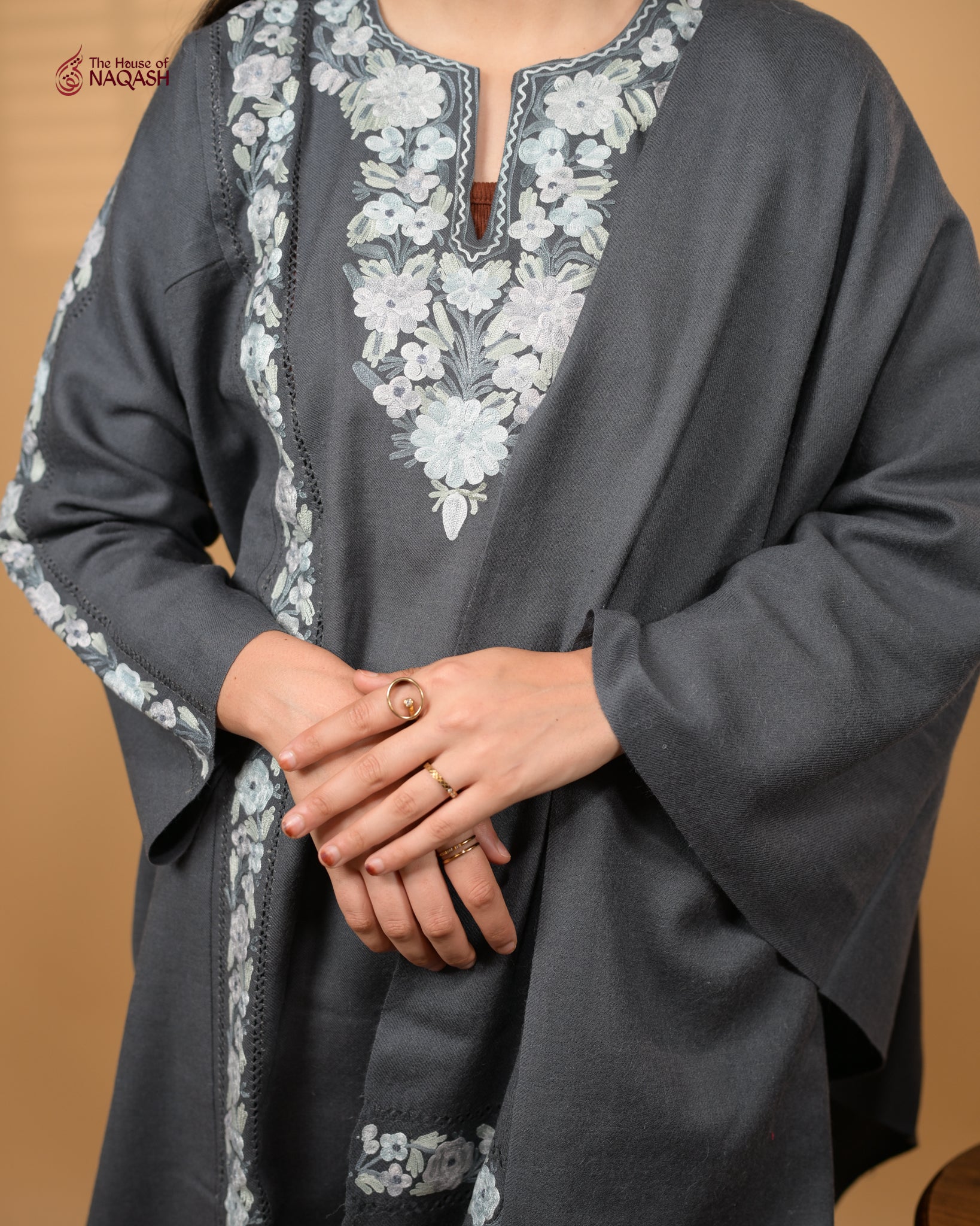 Moonlit Elegance Phiran and Stole