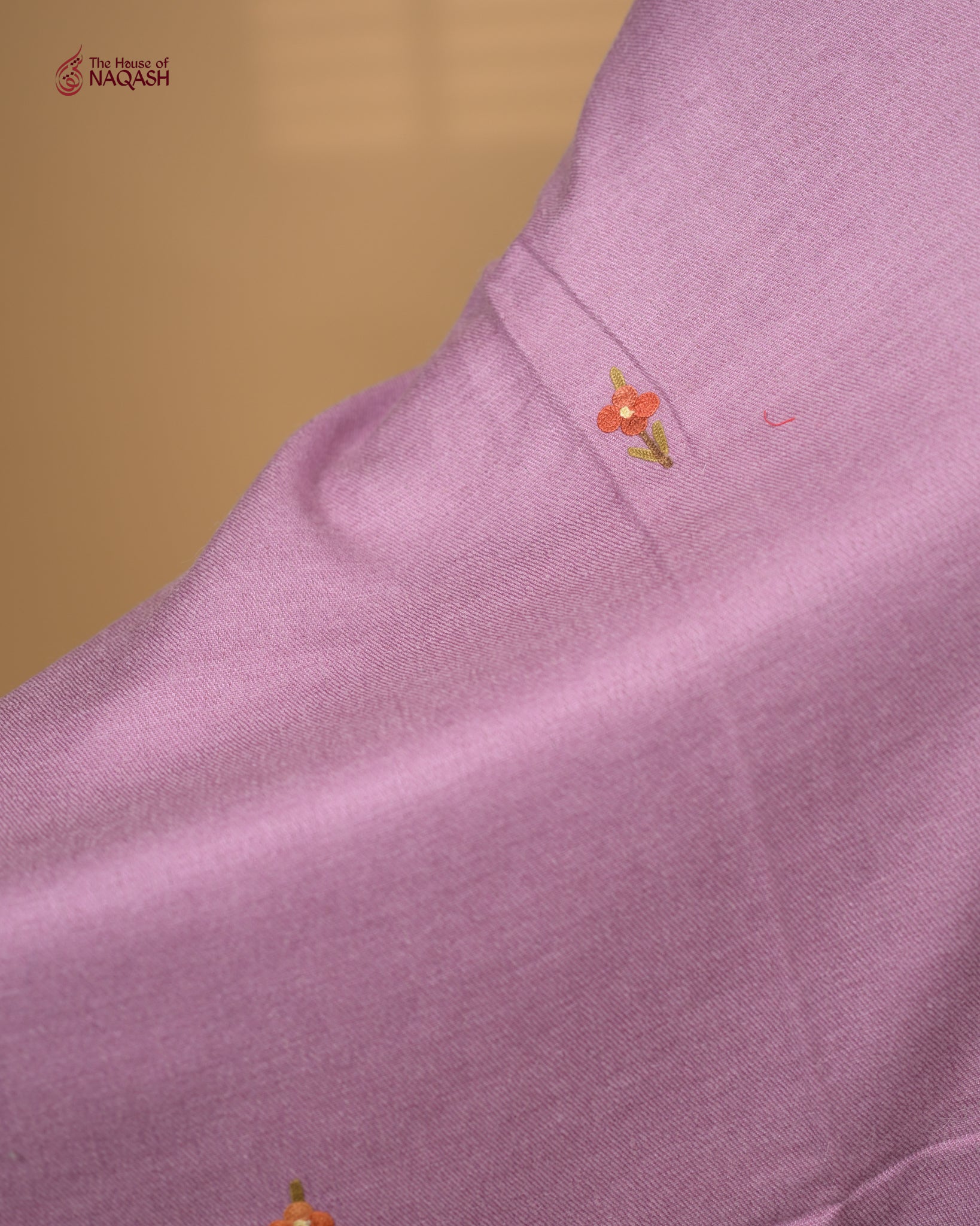 Dark Pink Anar Aari Stole