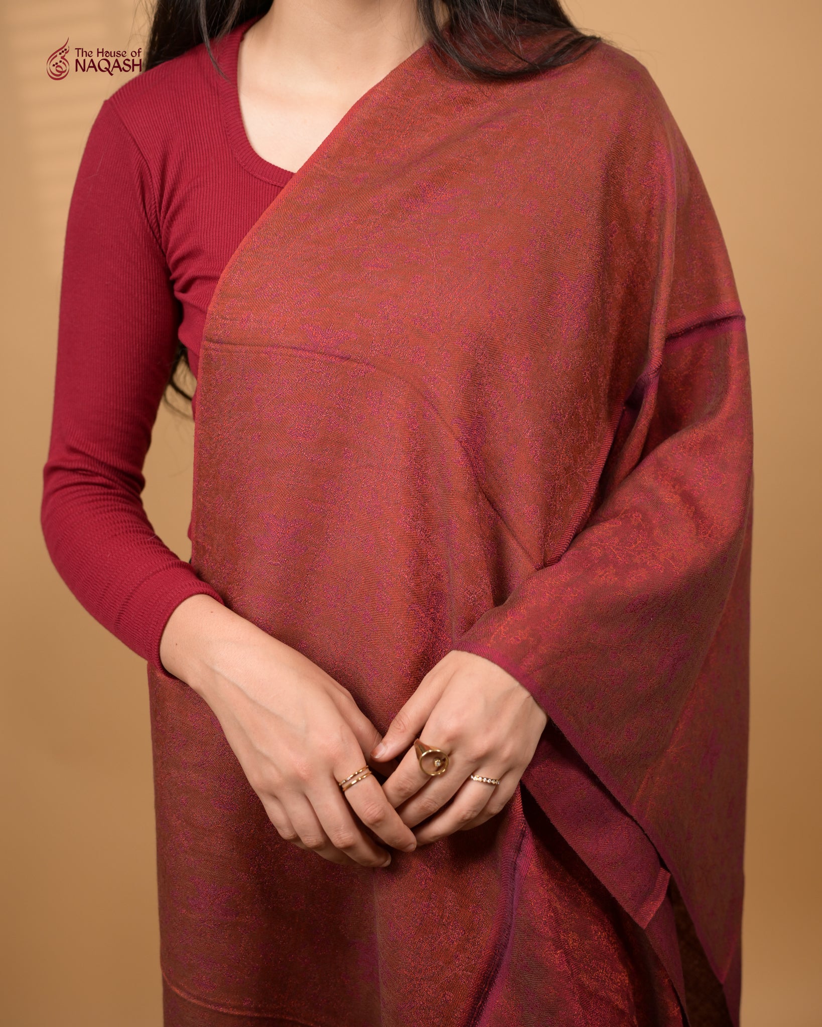 Blush Bouquet Stole