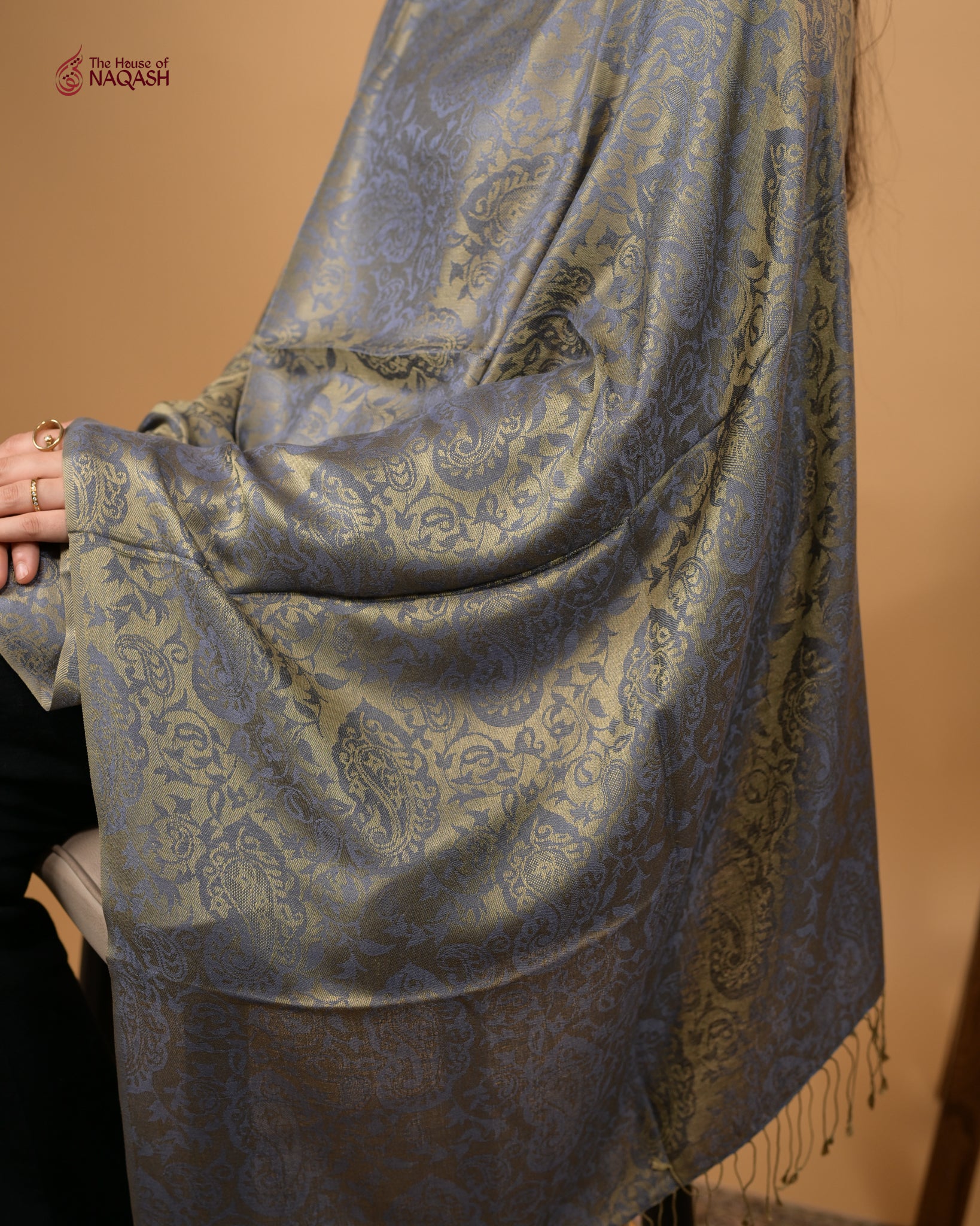 Pale Olive Drapery