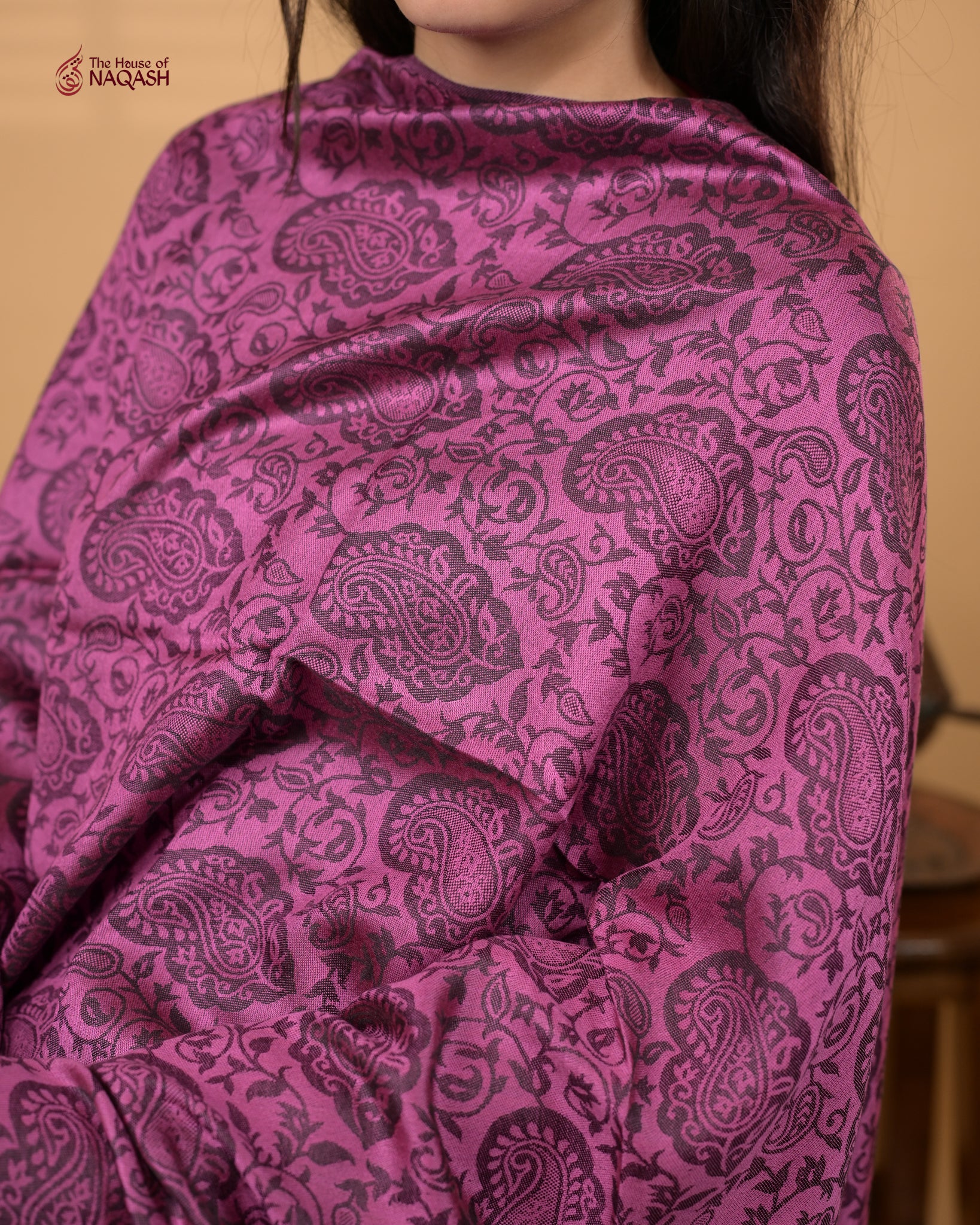 Blush Maroon Scarf