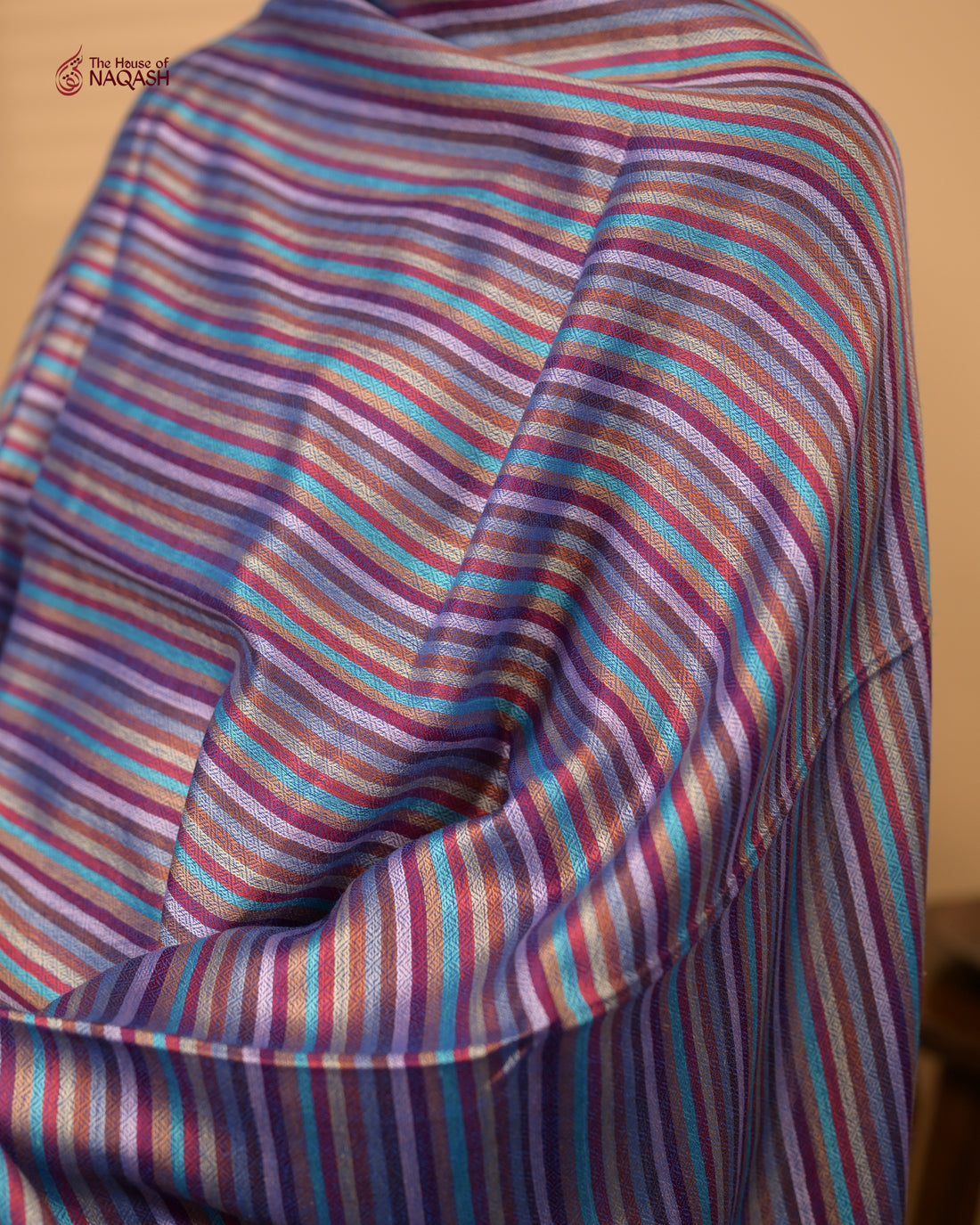 KaleidoWave Wool Stole