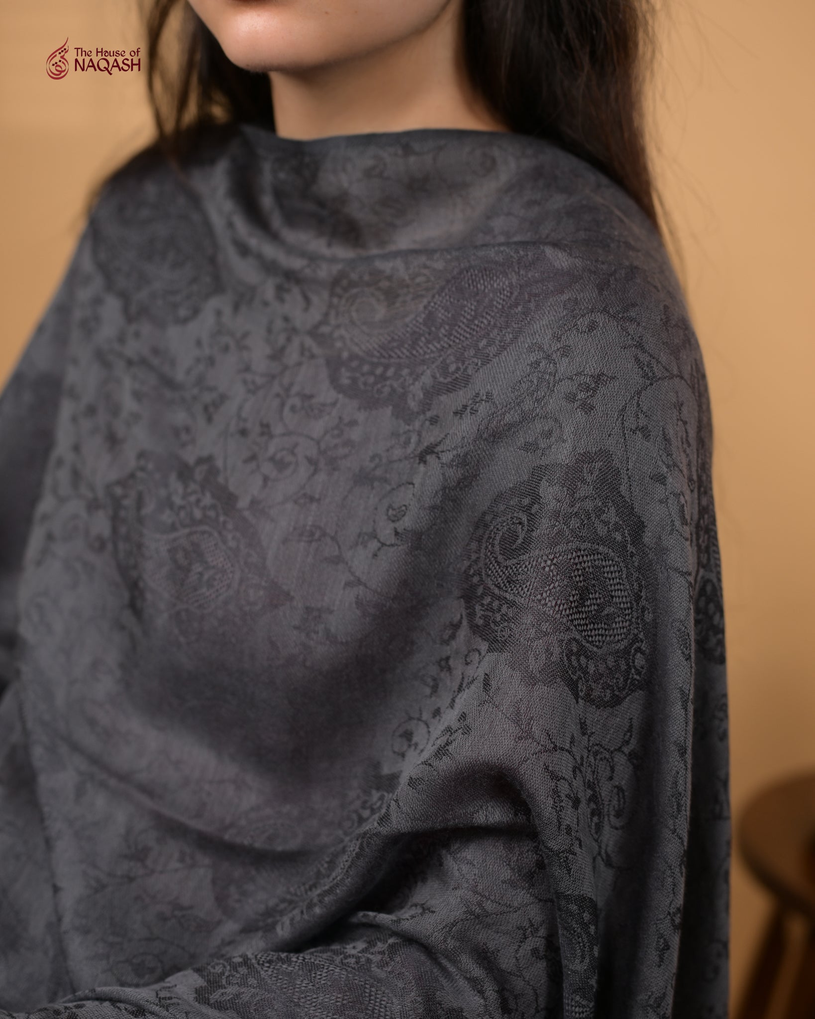 Grape-Coloured Scarf