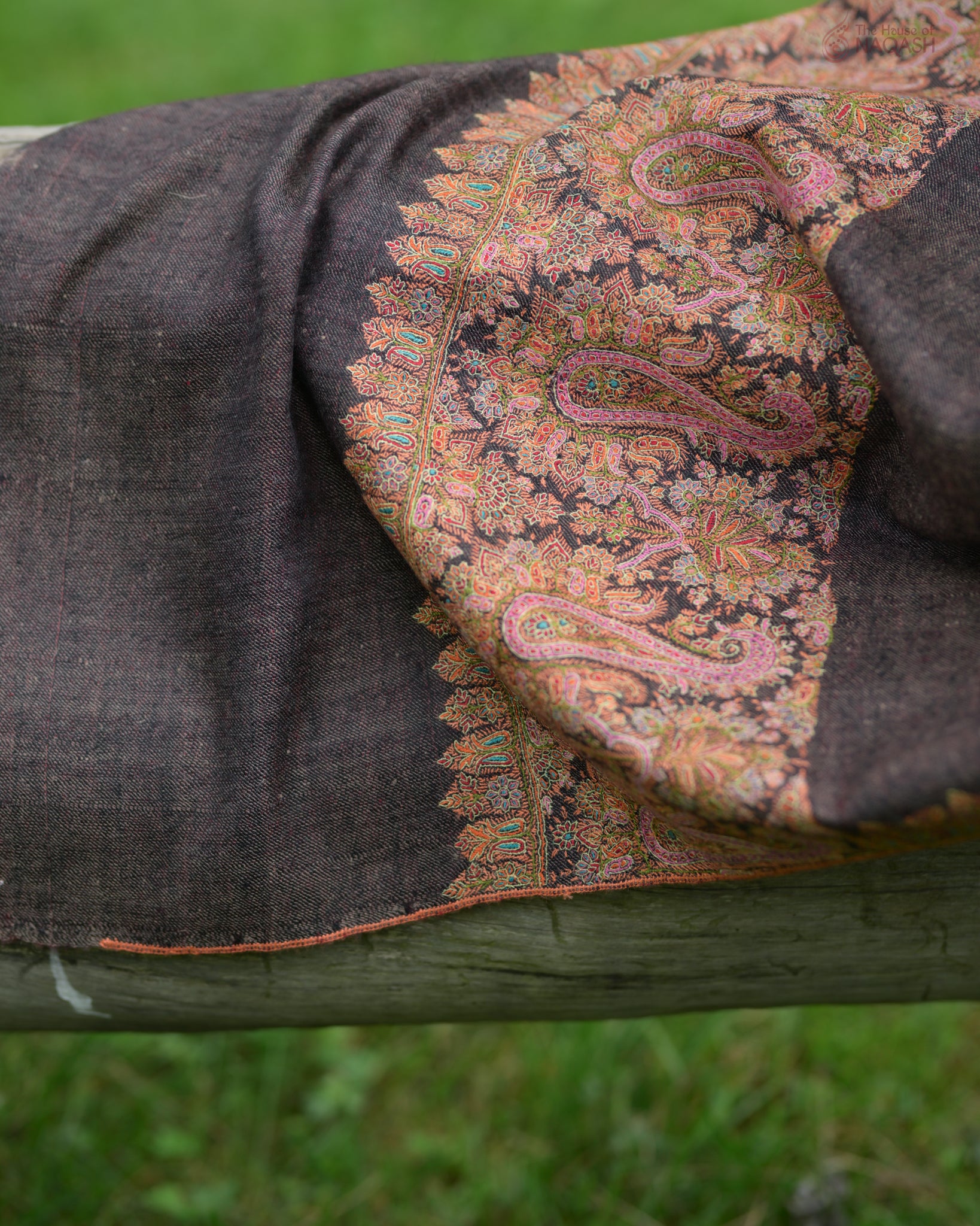 ReveriSilk Elegance Reversible GI Pashmina Shawl