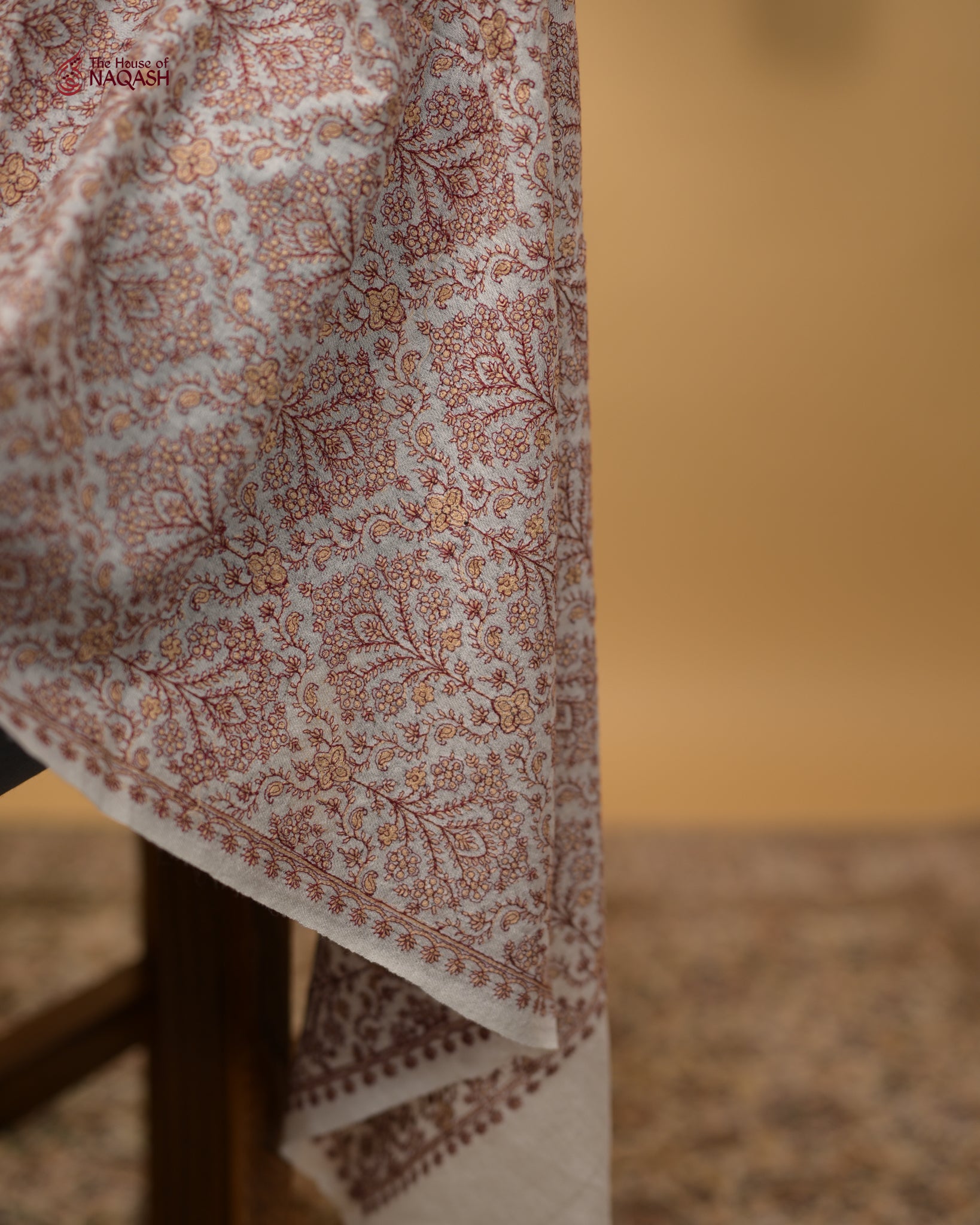 Snowfall Serenity Jaldar Drape