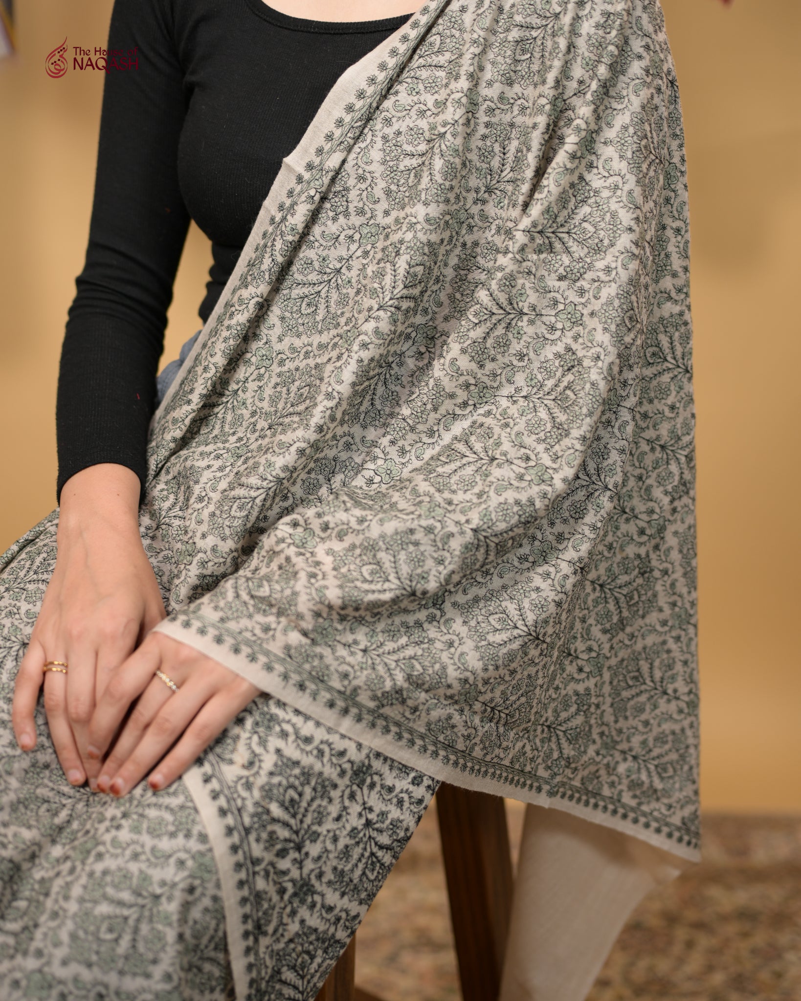 Pure Elegance Jaldar Stole