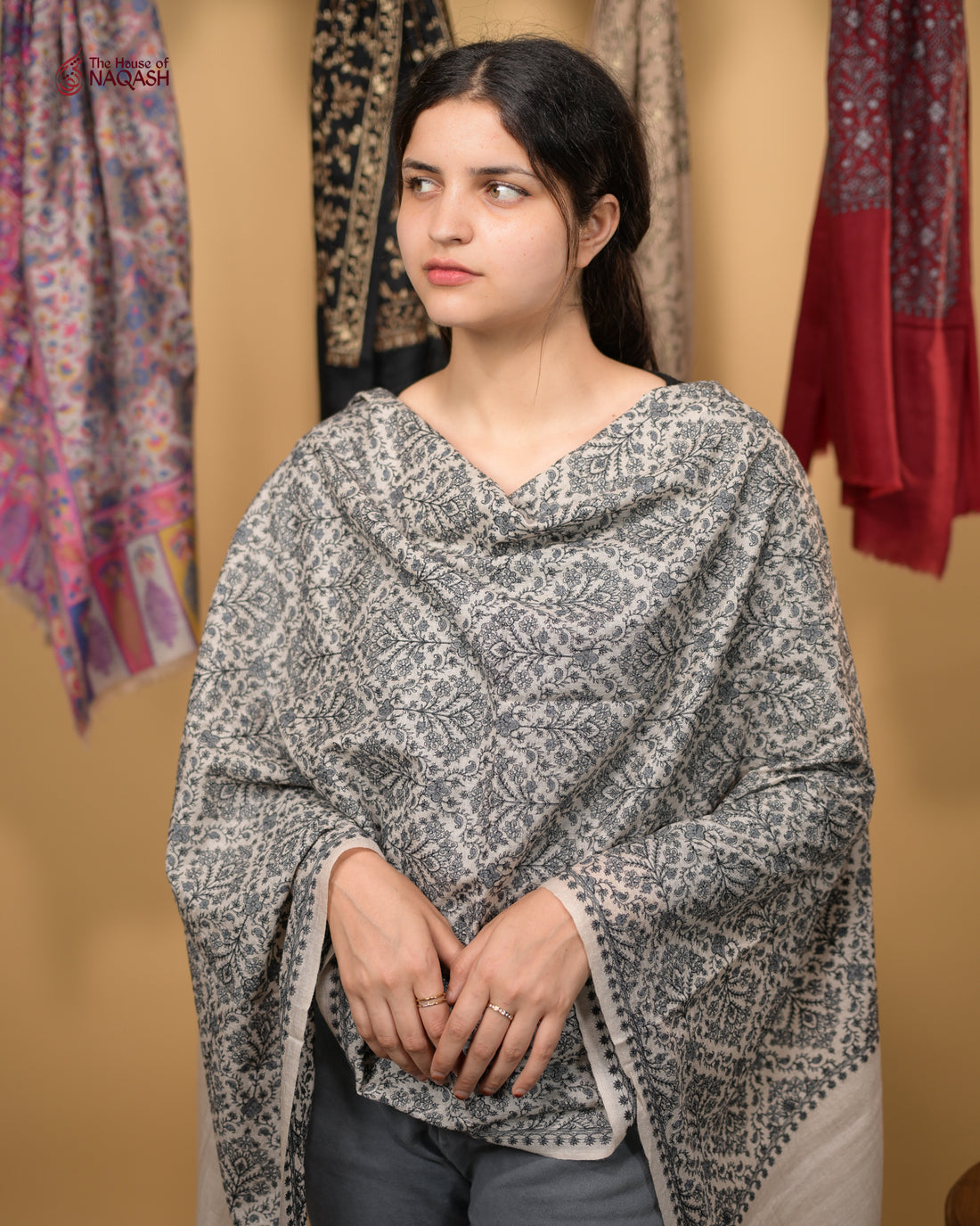 Frosted Grace Jaal Stole