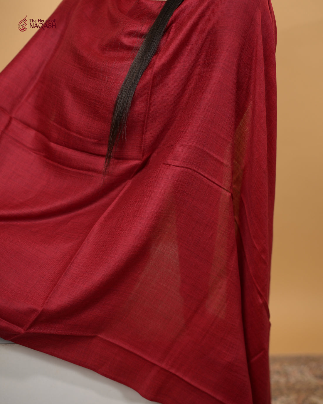 Crimson Elegance Wrap