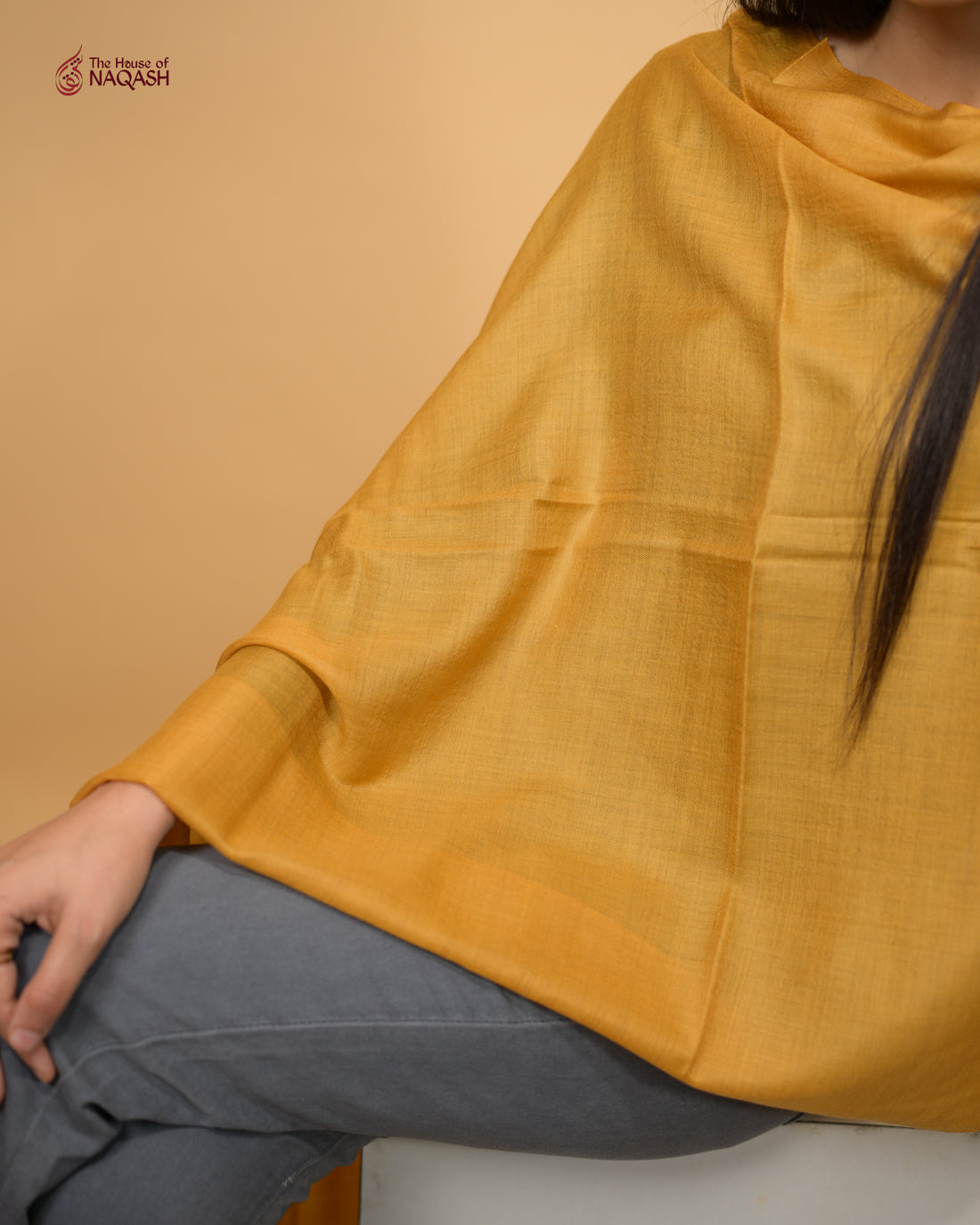Goldenrod Cashmere Stole