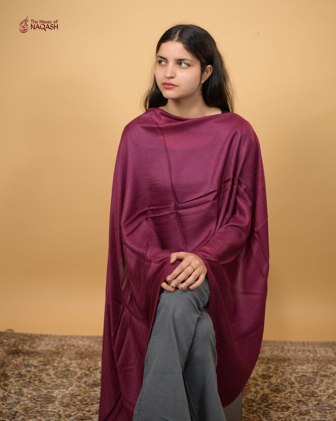 Magenta Majesty Stole