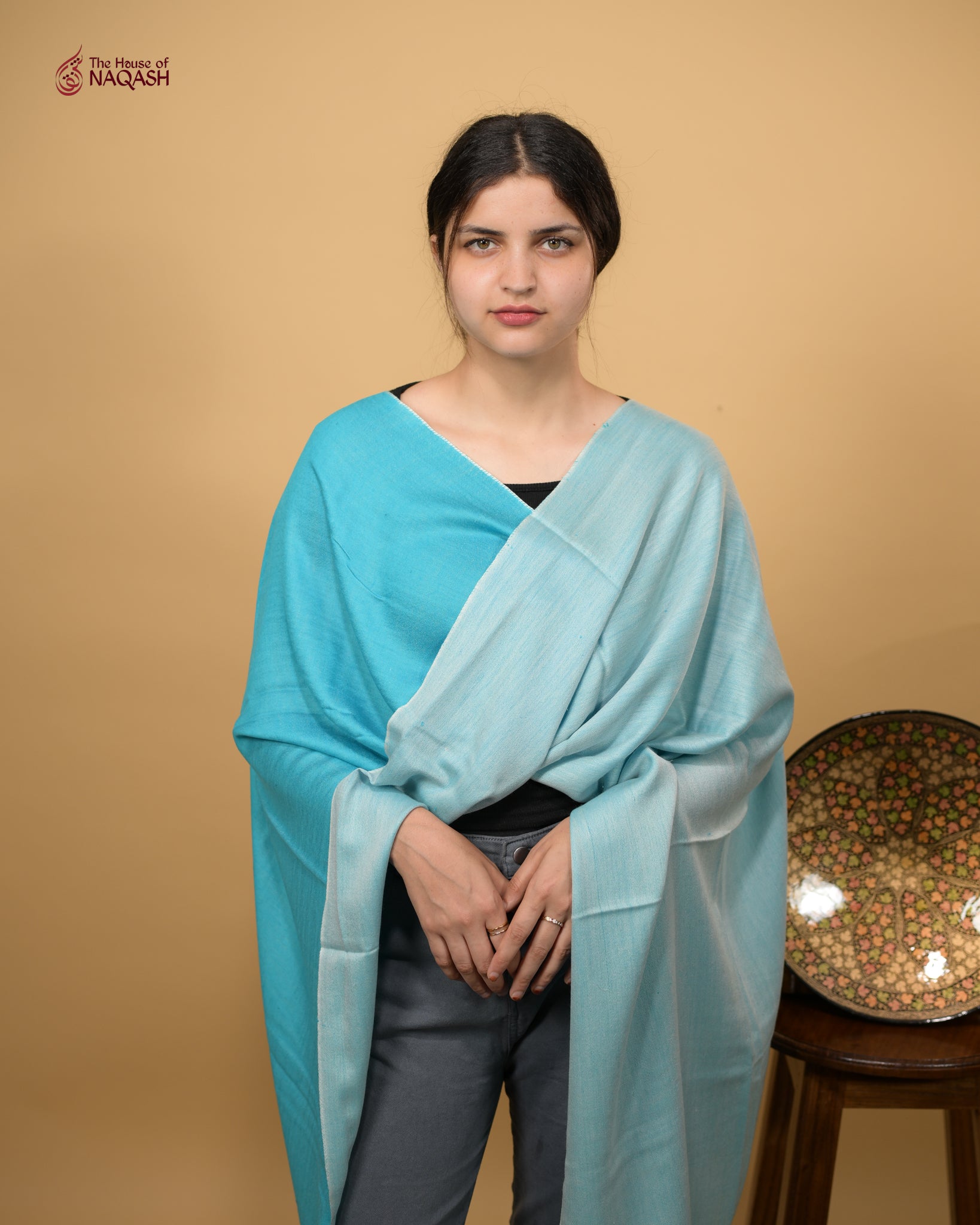 Sea Breeze & Sky Whisper Stole