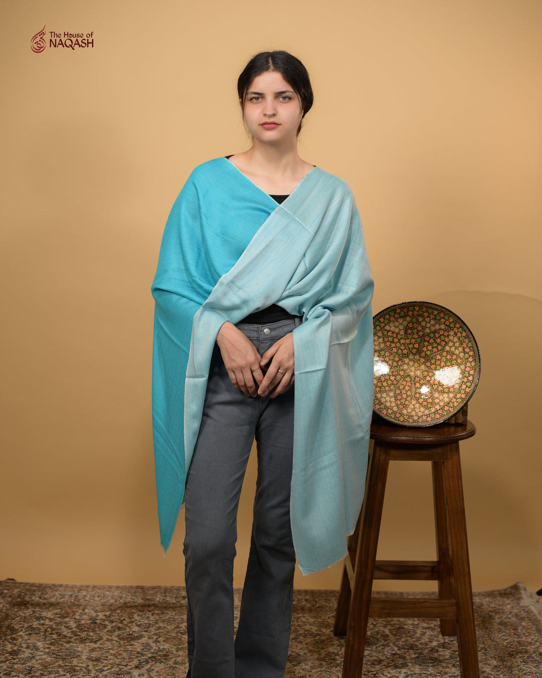 Sea Breeze & Sky Whisper Stole