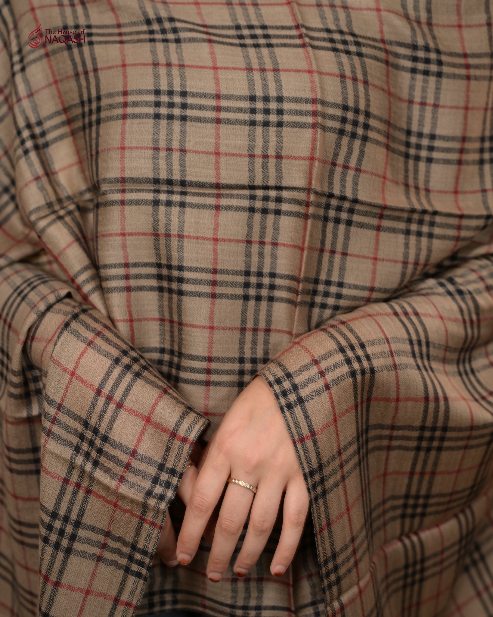 Espresso Shadow Stripes Wrap