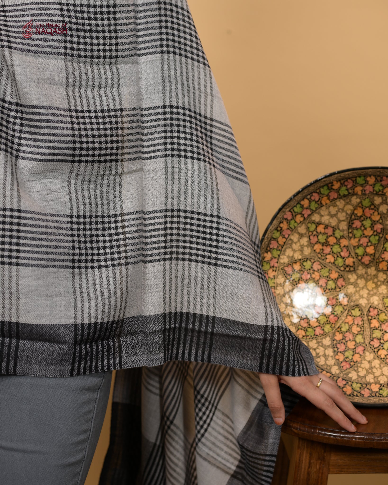 Goldenrod Stripe Stole