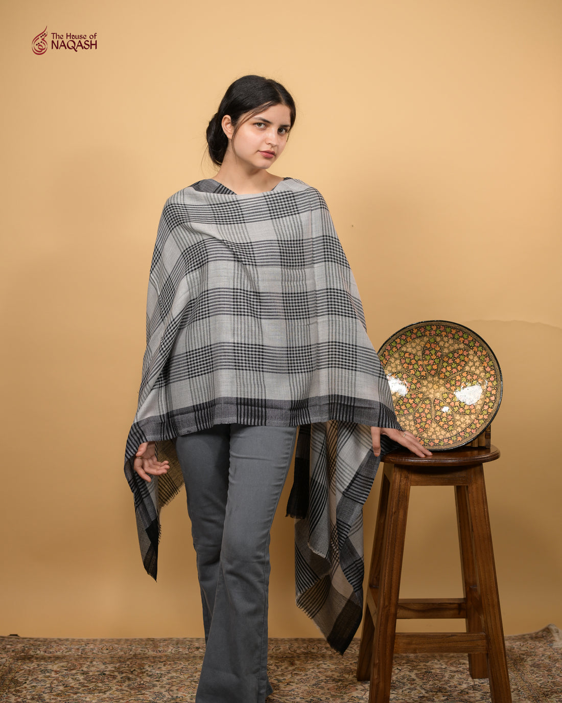 Goldenrod Stripe Stole