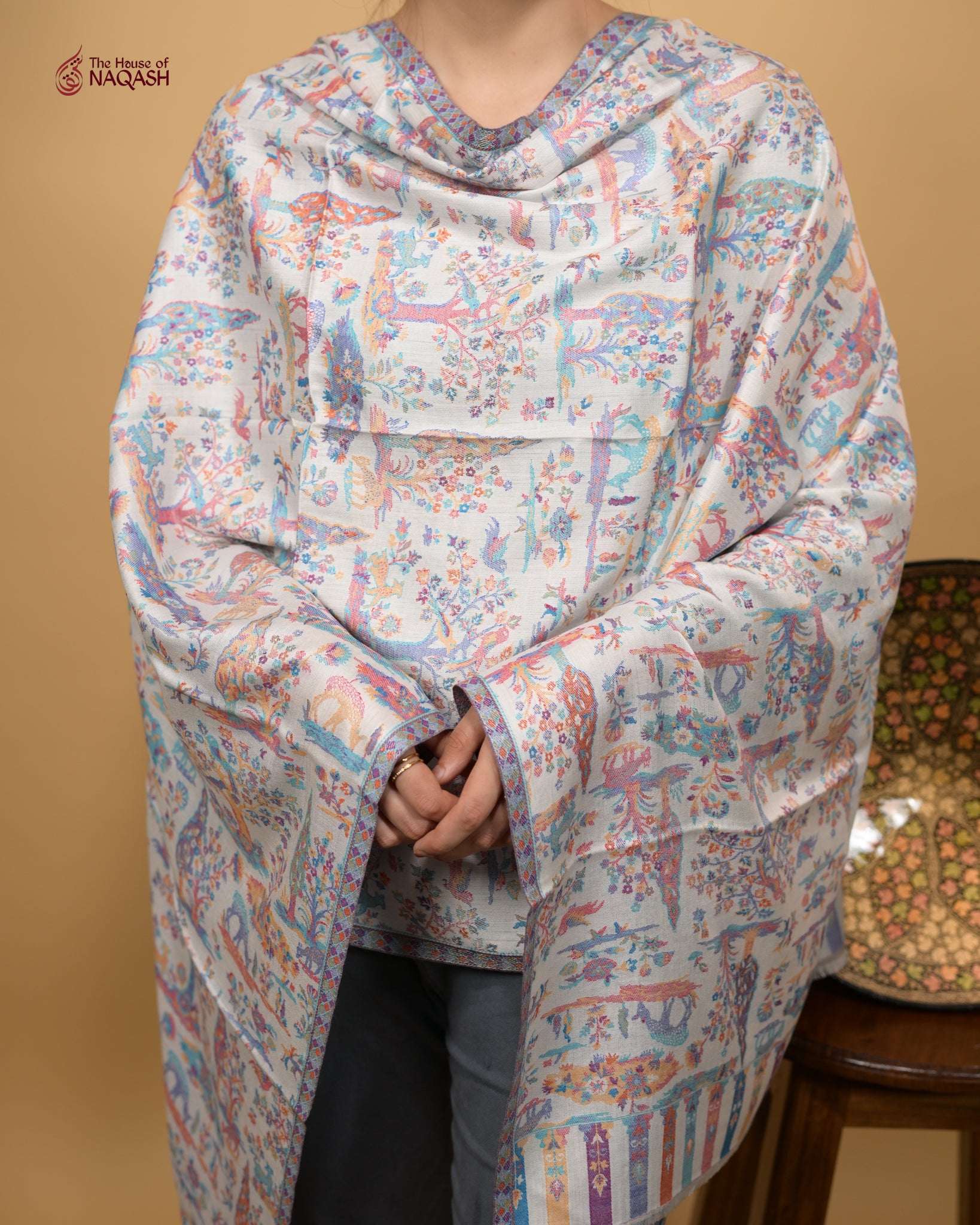 Veil Sapphire Stole