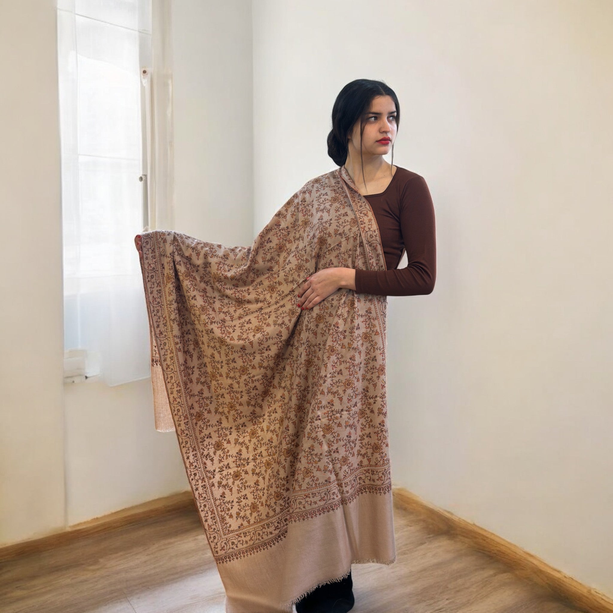 Pure Serenity Handmade Pashmina Shawl