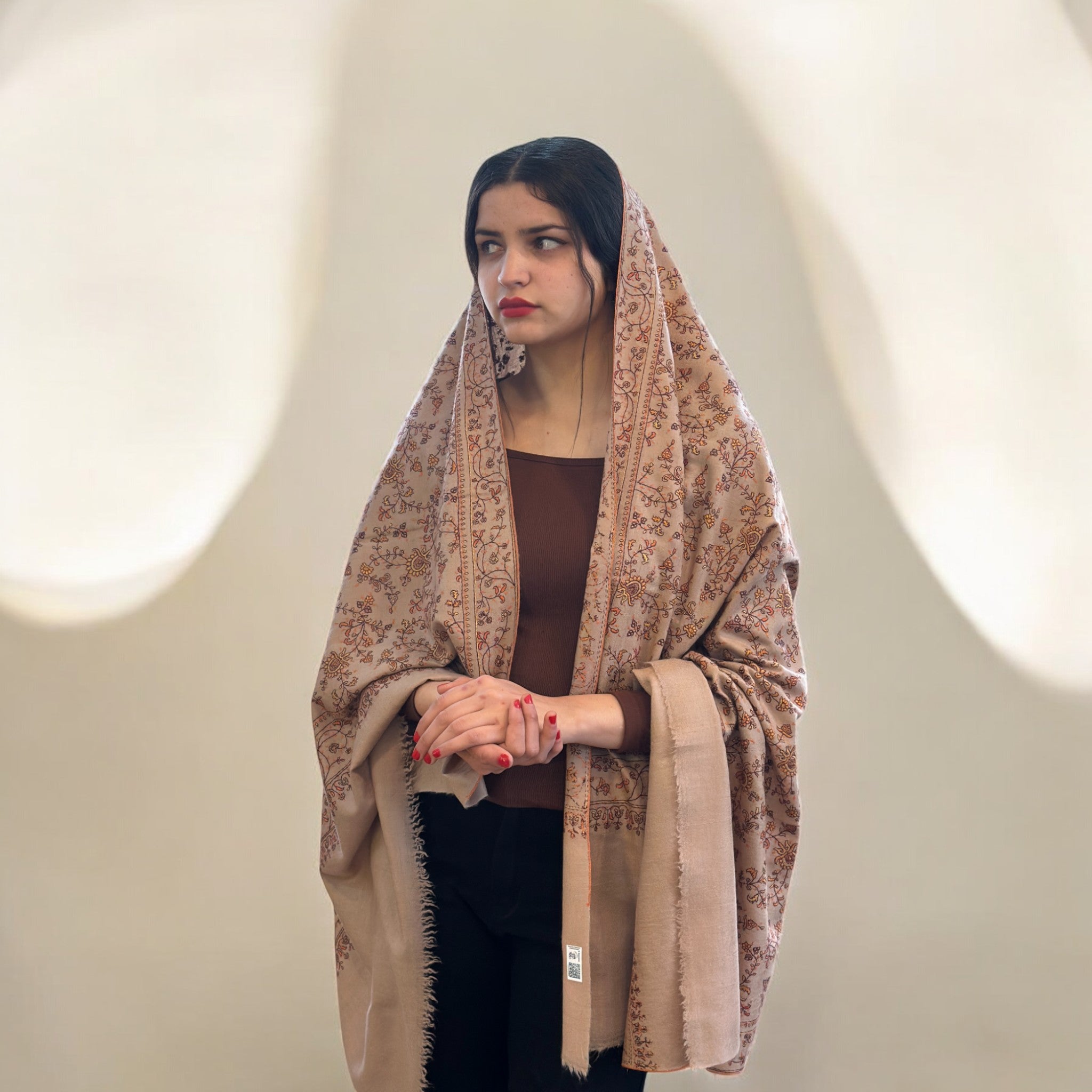 Pure Serenity Handmade Pashmina Shawl