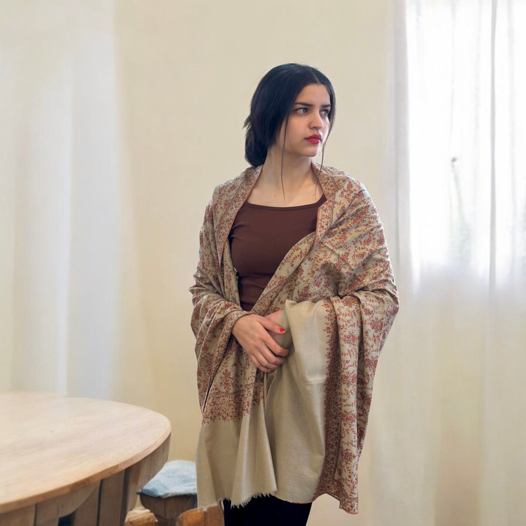 Serenity Handmade Pashmina Shawl