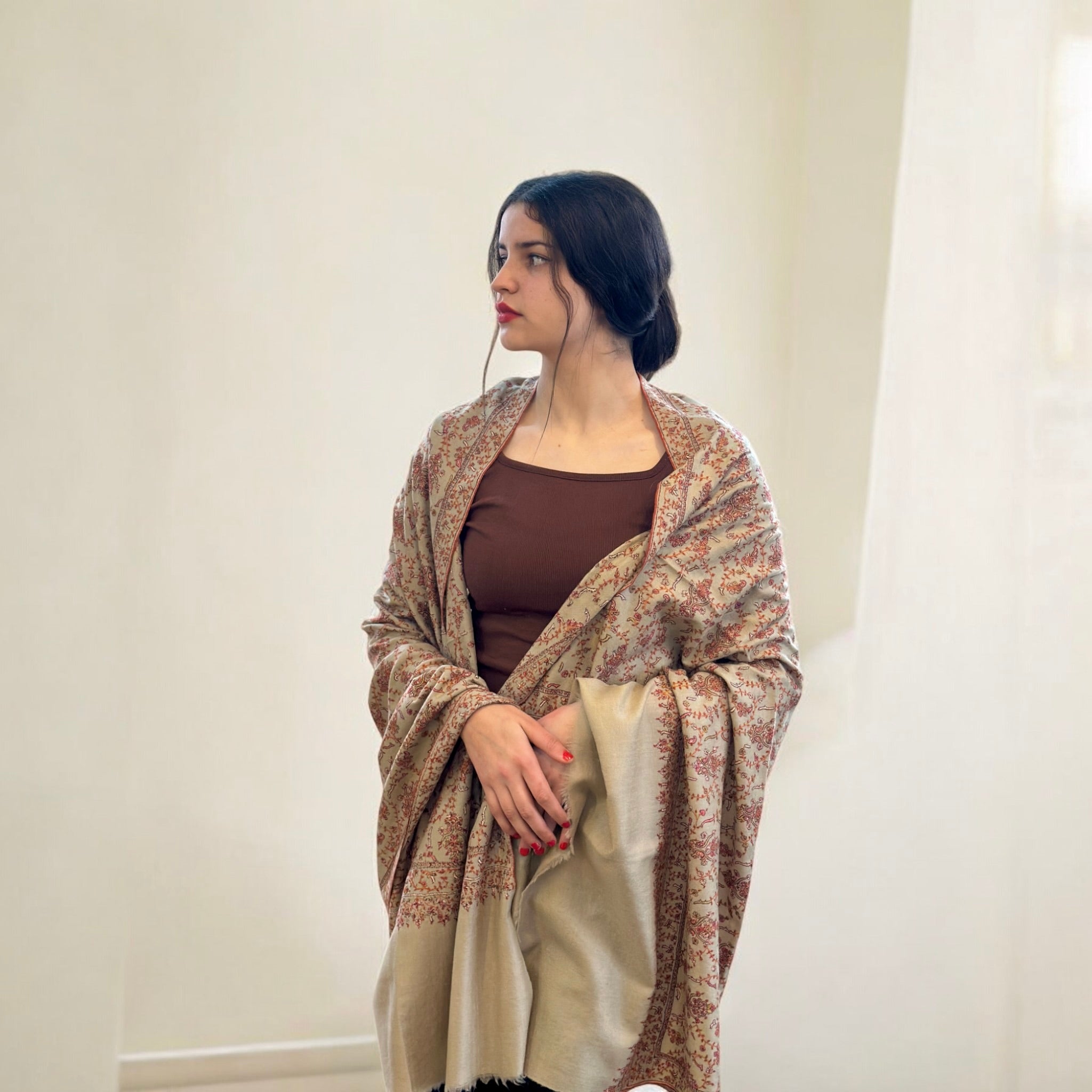 Serenity Handmade Pashmina Shawl