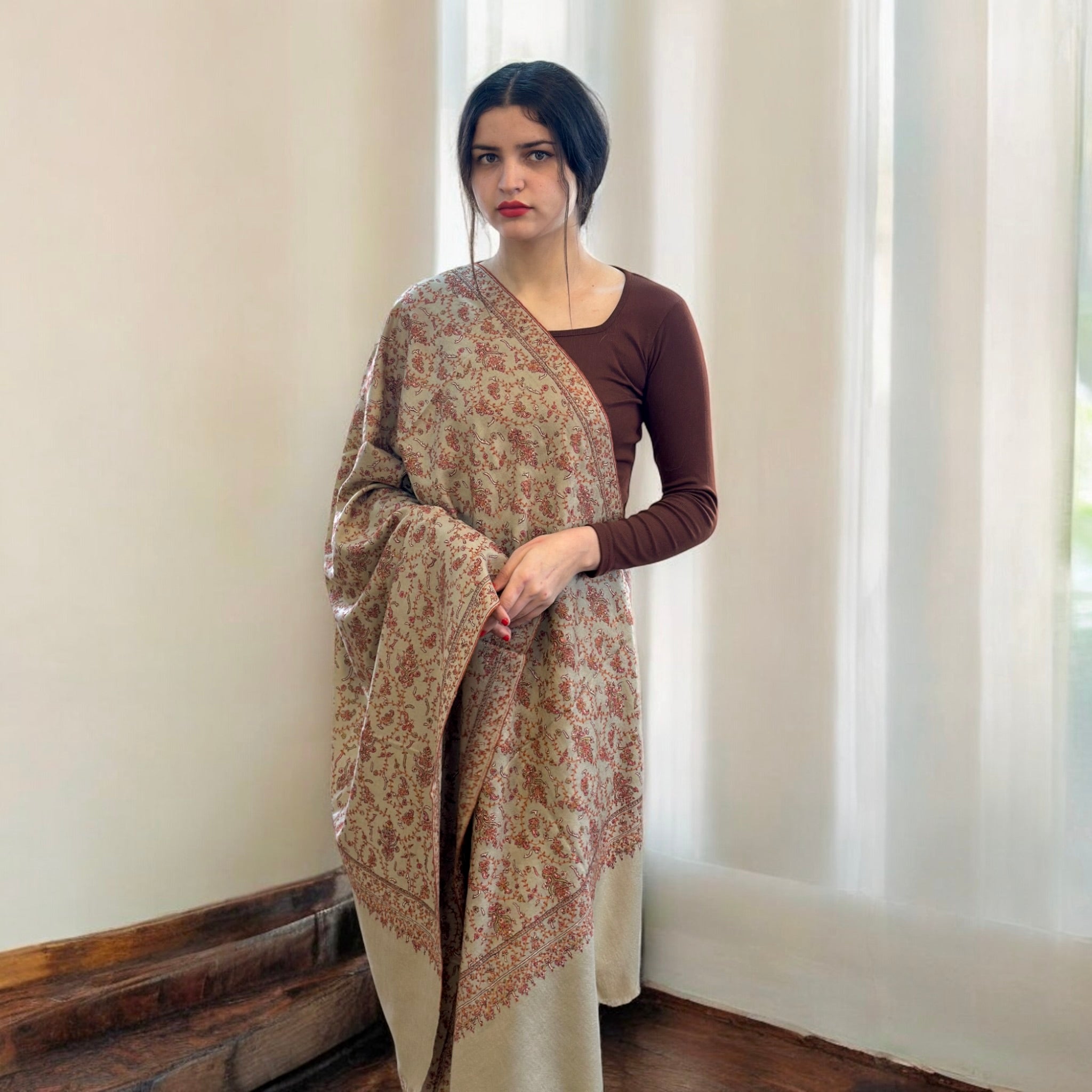 Serenity Handmade Pashmina Shawl