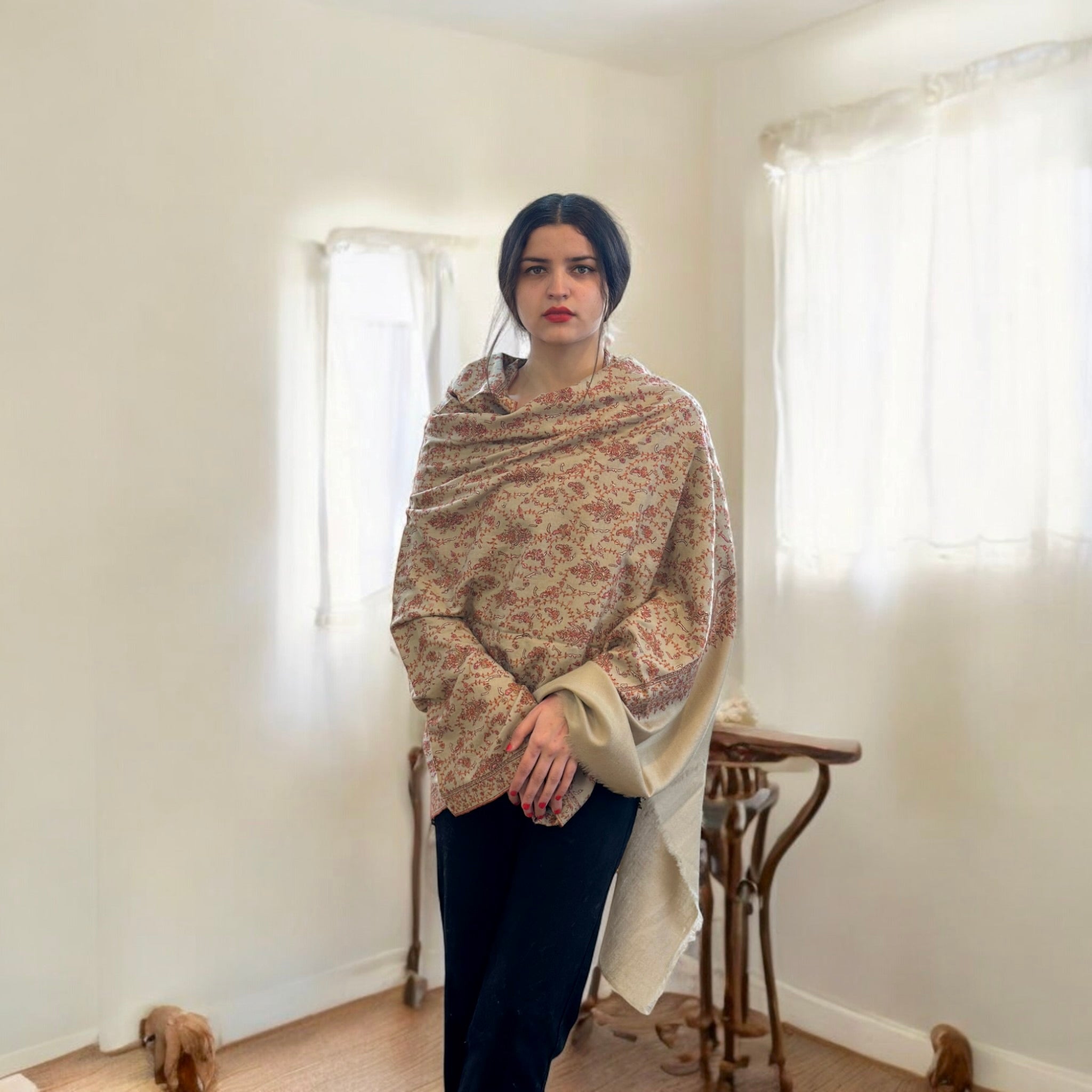 Serenity Handmade Pashmina Shawl