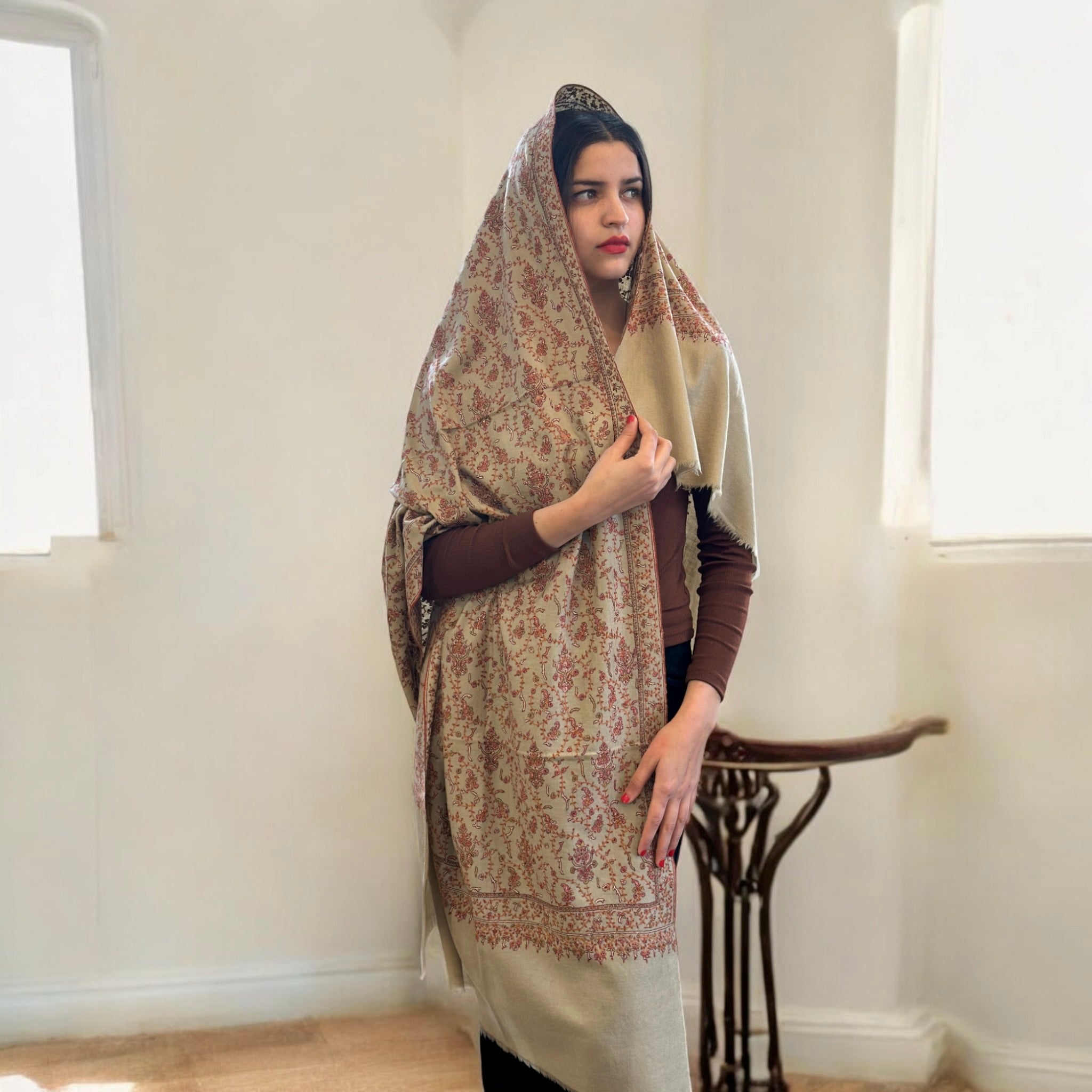 Serenity Handmade Pashmina Shawl