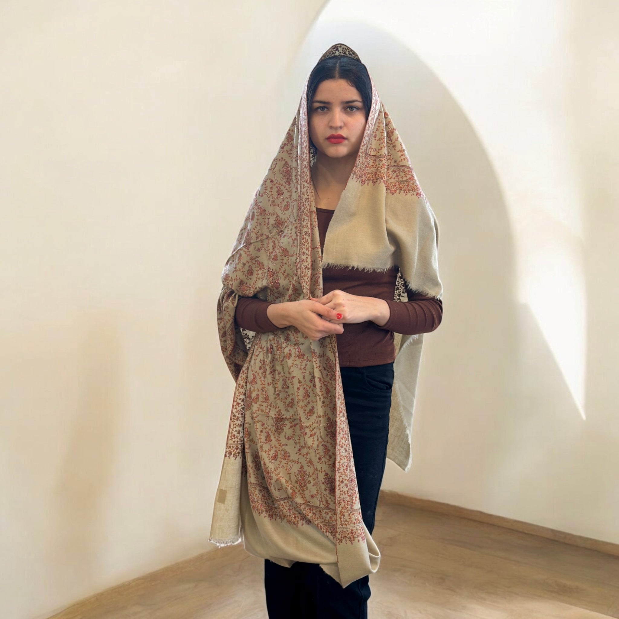 Serenity Handmade Pashmina Shawl