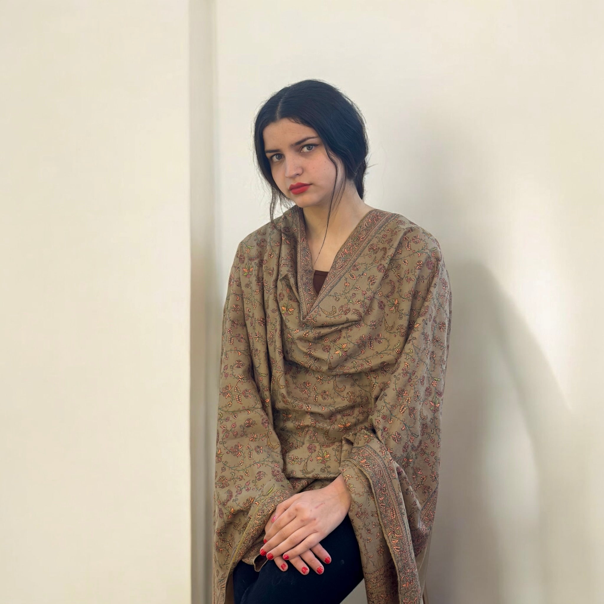 Royal Heritage Handmade Artisan Pashmina Shawl