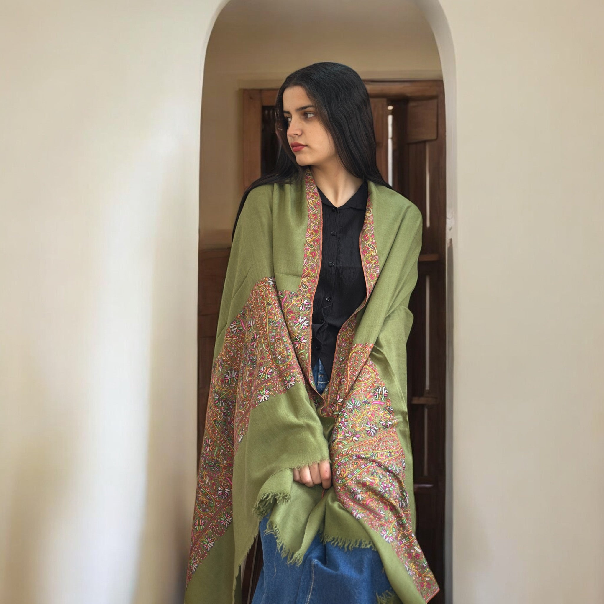 Laurel Luxe GI Pashmina Shawl
