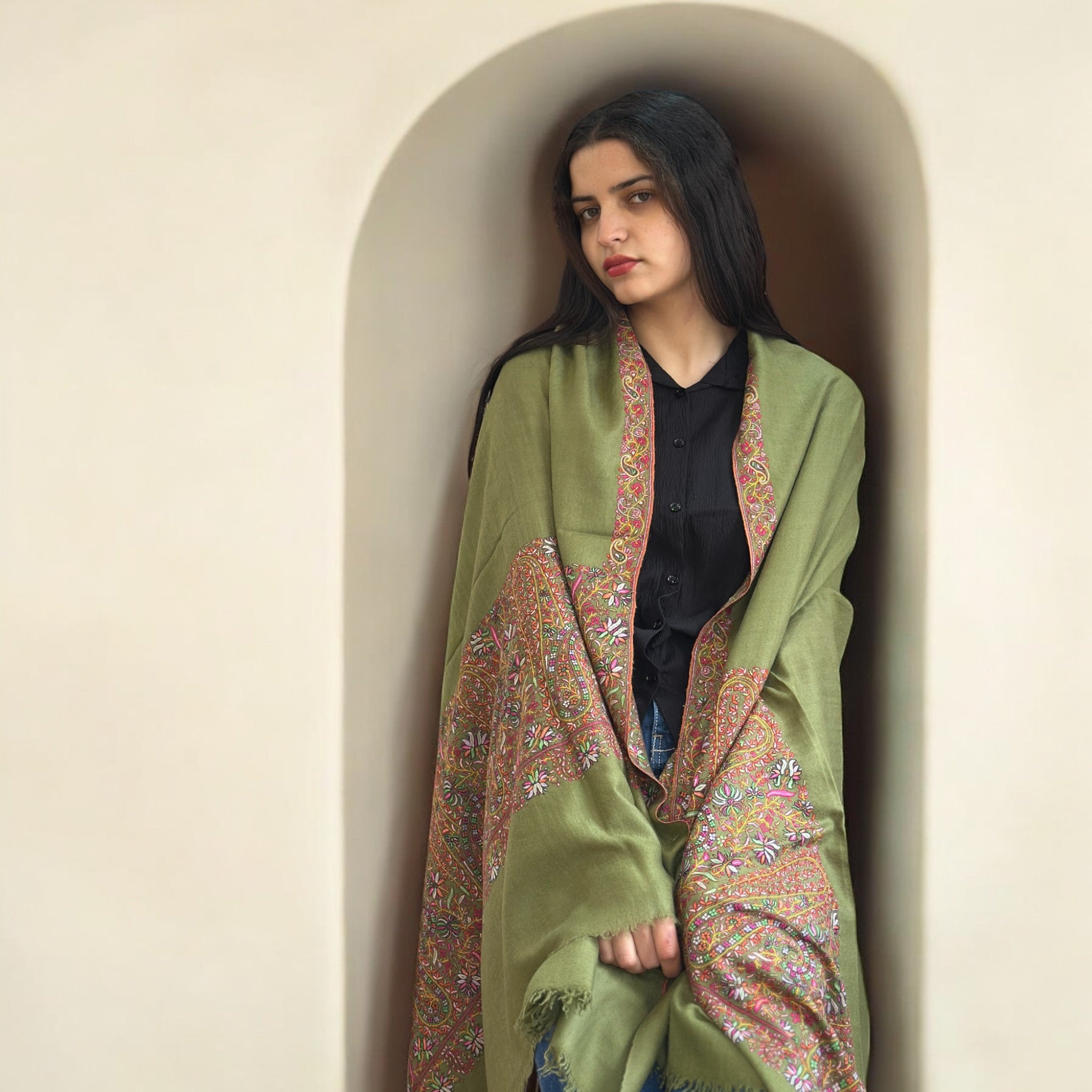 Laurel Luxe GI Pashmina Shawl