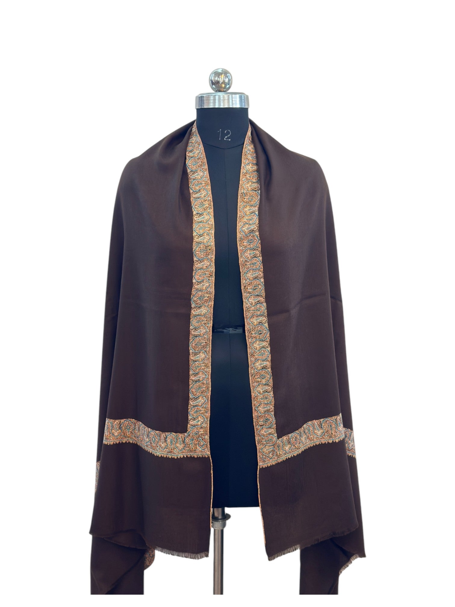 Gulzar Hand Embroidered Pashmina Shawl