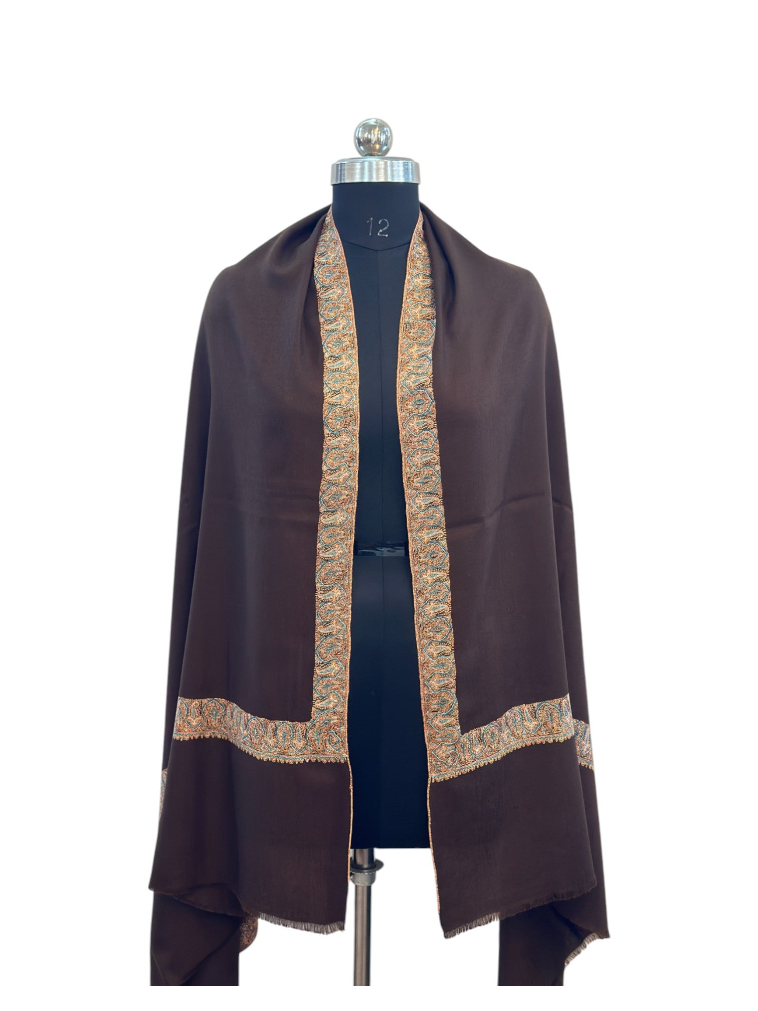 Gulzar Hand Embroidered Pashmina Shawl