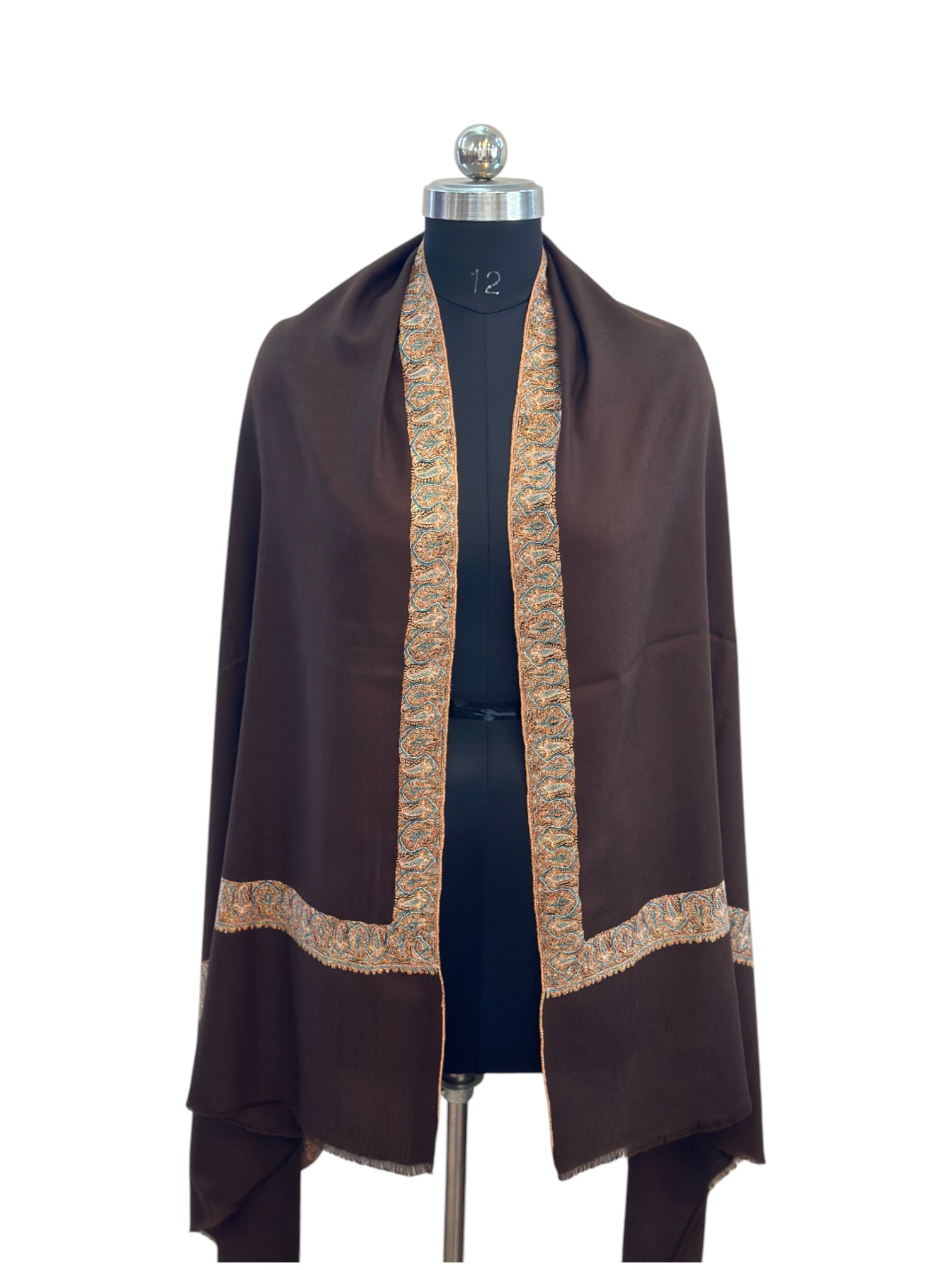 Gulzar Hand Embroidered Pashmina Shawl