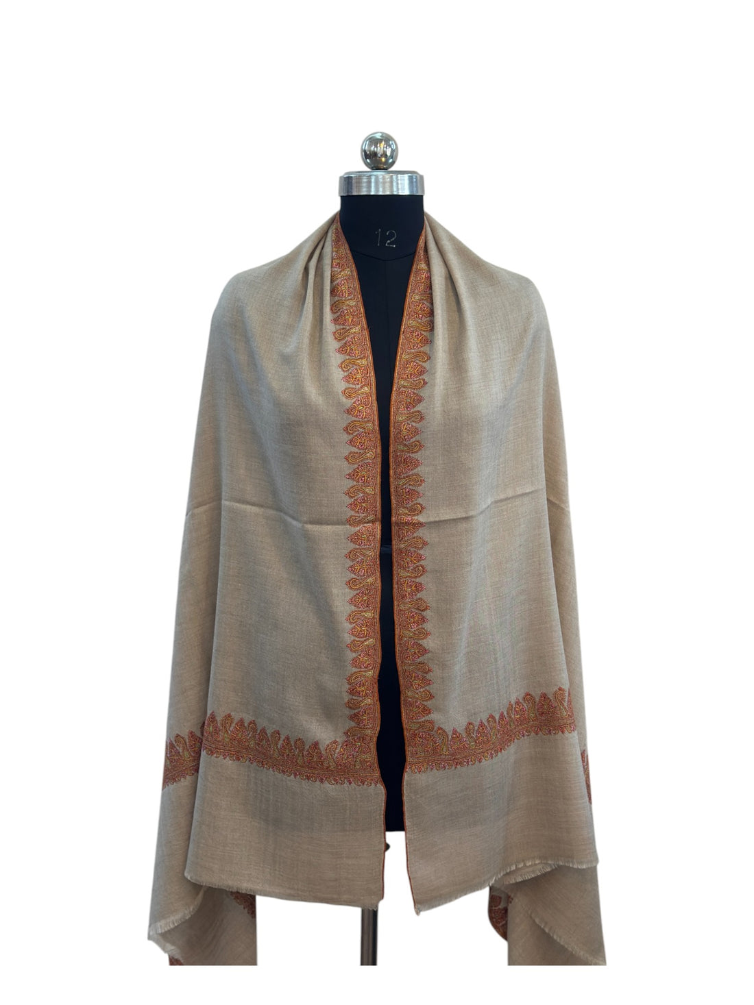 Naseem Hand Embroidered Pashmina Shawl