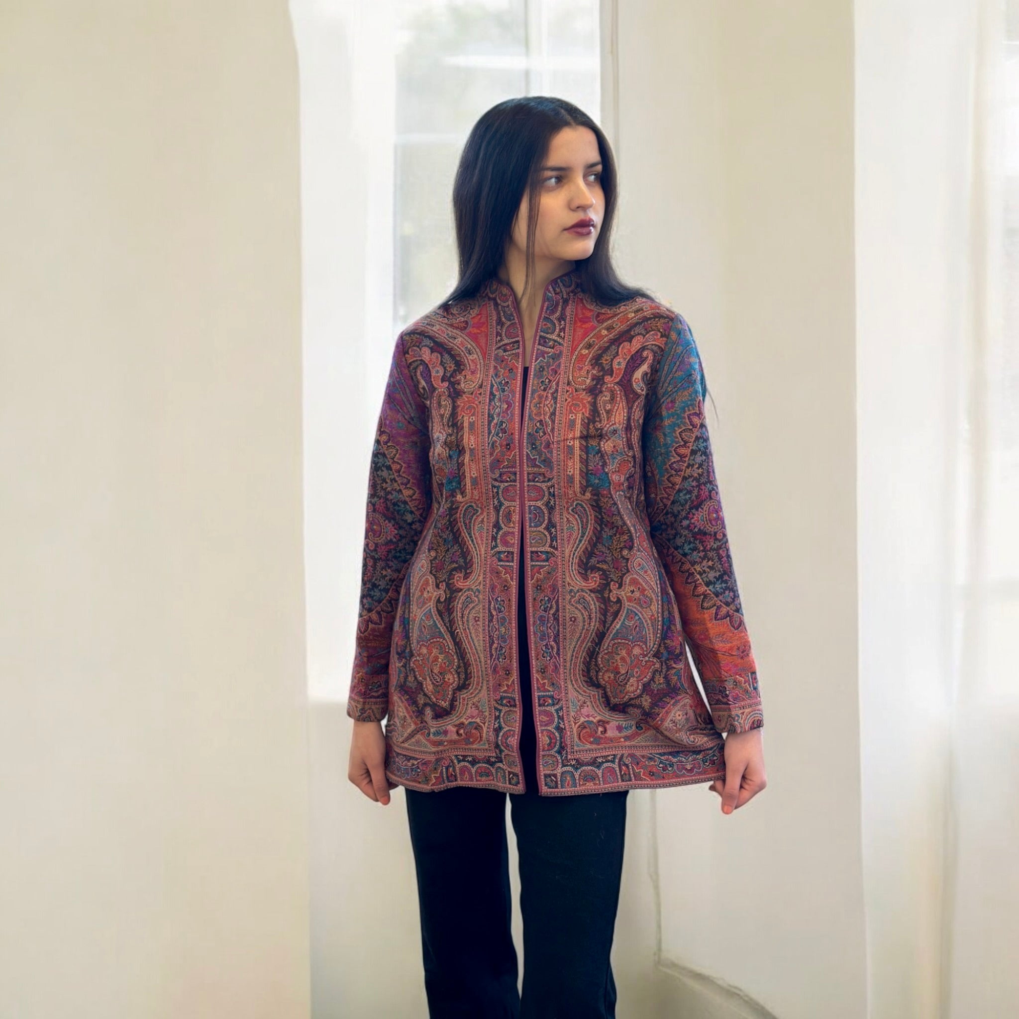 Midnight Almond Coat